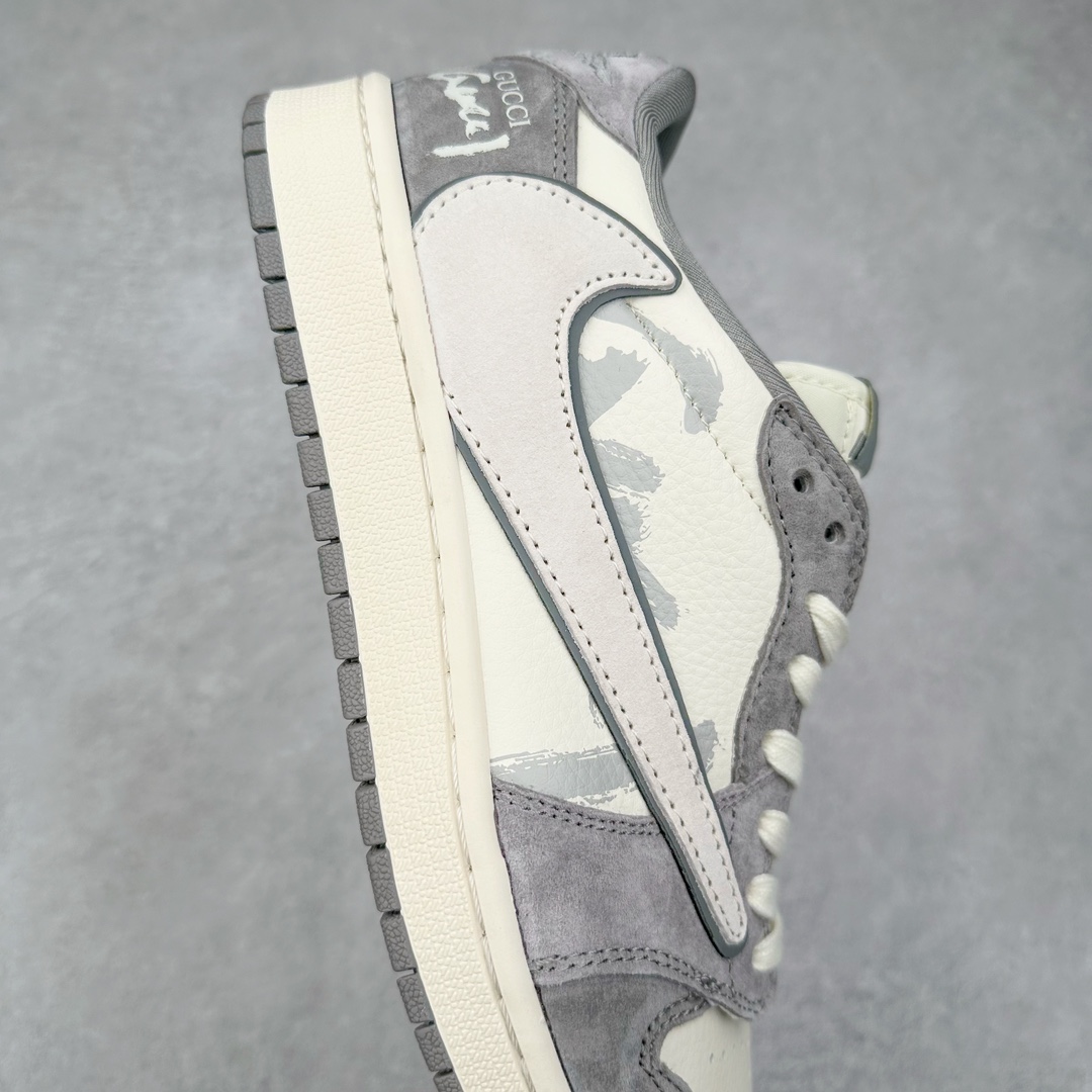 图片[6]-TS x Air Jordan AJ1 Low 倒钩低帮联名定制配色 DM9288-001 原厂内置气垫魔块 A模大底 头层小牛皮 鞋舌AJ原厂专用牛津布+AJ专用反口珍珠布+原厂无杂质高弹内里海棉+特殊封边弹力鞋带 尺码：36 36.5 37.5 38 38.5 39 40 40.5 41 42 42.5 43 44 44.5 45 46 47.5-选品中心