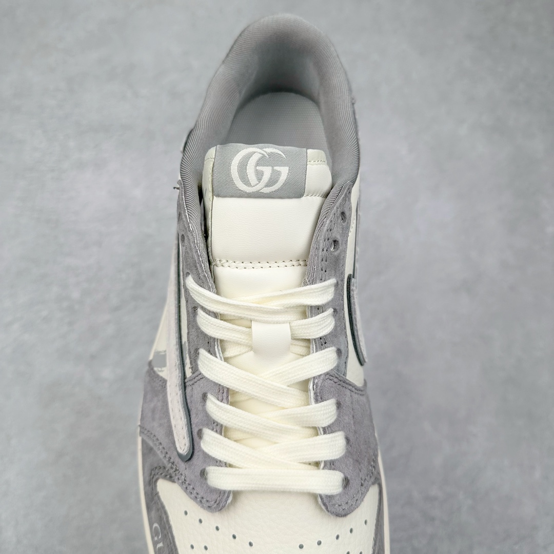 图片[5]-TS x Air Jordan AJ1 Low 倒钩低帮联名定制配色 DM9288-001 原厂内置气垫魔块 A模大底 头层小牛皮 鞋舌AJ原厂专用牛津布+AJ专用反口珍珠布+原厂无杂质高弹内里海棉+特殊封边弹力鞋带 尺码：36 36.5 37.5 38 38.5 39 40 40.5 41 42 42.5 43 44 44.5 45 46 47.5-选品中心