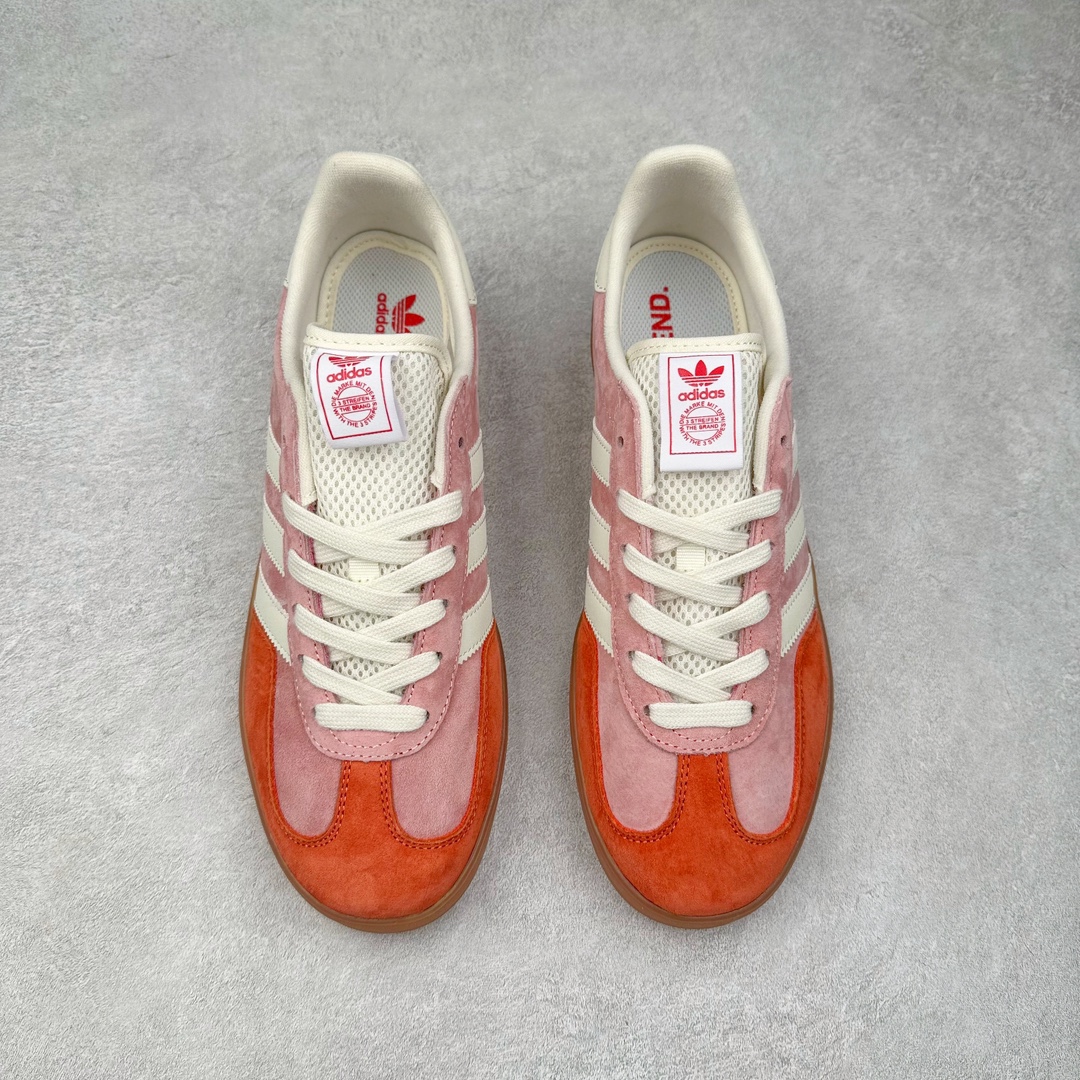 图片[2]-AD Gazelle Indoor Trainers 羚羊内训系列低帮复古百搭休闲运动德训风板鞋 IH8543 90年代经典的复刻版！自60年代以足球训练鞋面世以来,Gazelle就以其经典设计席卷全球。1991年版本的复刻,再造经典Gazelle。采用皮革打造,搭配浊色细节,让这款经典更加简约。尺码：36 36⅔ 37⅓ 38 38⅔ 39⅓ 40 40⅔ 41⅓ 42 42⅔ 43⅓ 44 45-选品中心