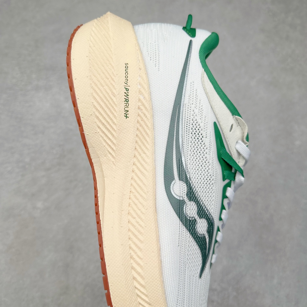 图片[6]-＃GX纯原 Saucony Triumph 21 索康尼胜利21代旗舰级缓震型跑鞋 性能相比前几代再升级：鞋面采用全新升级的工学网设计 贴合脚部更透气 中底部分使用最新的PWRRUN+材质 搭配PWRRUN+鞋垫使中底的大幅加厚 10mm坡差进一步提供缓震、回弹性能 内底则采用了FORMFIT动态适应系统 动态契合脚型 提升包裹性和舒适性 提供更卓越的动态回馈体验 XT-900橡胶大底 可提供良好的抓地力和较强抗磨性能 尺码：35.5 36 36.5 37.5 38 38.5 39 40 40.5 41 42 42.5 43 44 44.5 45 46-选品中心