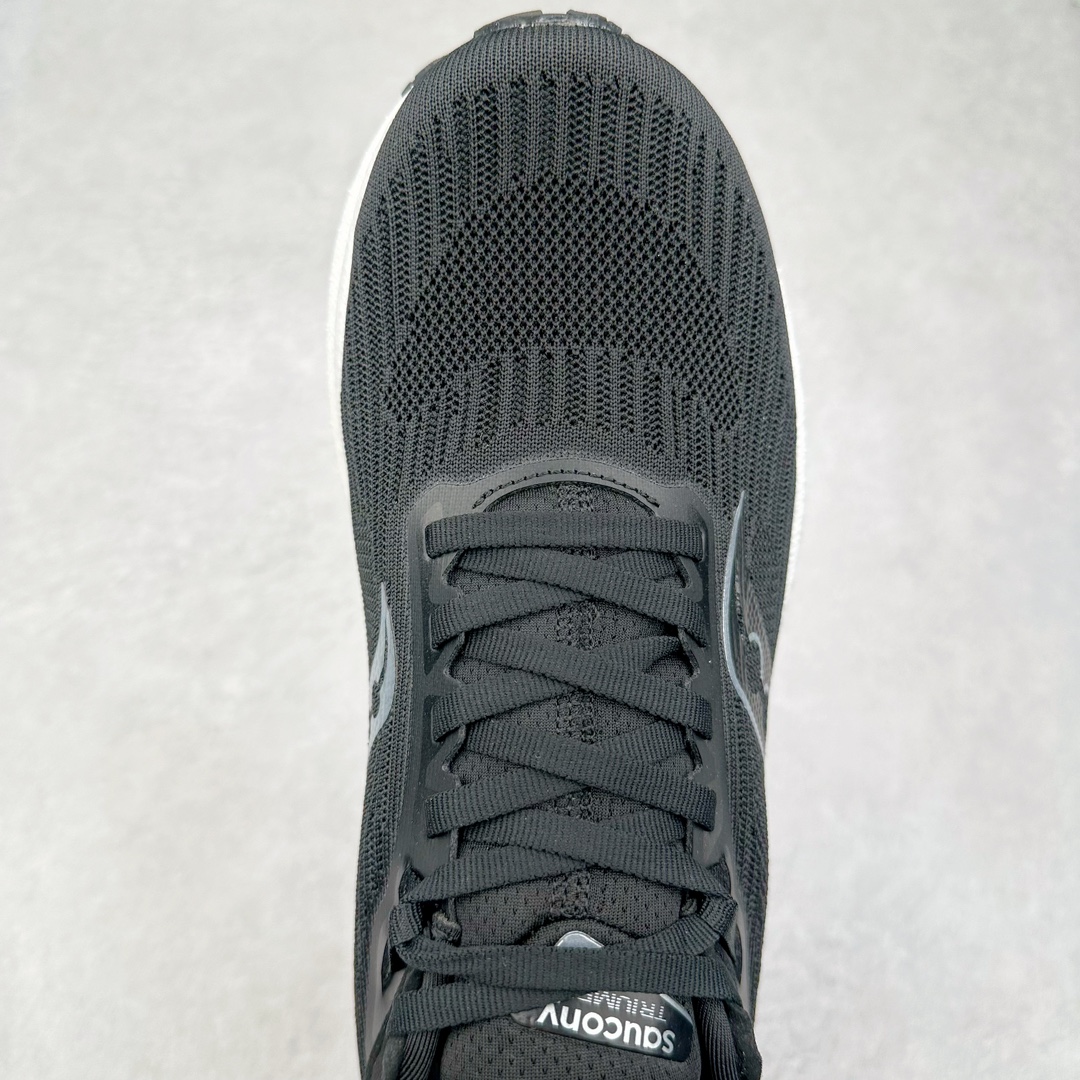 图片[4]-＃GX纯原 Saucony Triumph 21 索康尼胜利21代旗舰级缓震型跑鞋 性能相比前几代再升级：鞋面采用全新升级的工学网设计 贴合脚部更透气 中底部分使用最新的PWRRUN+材质 搭配PWRRUN+鞋垫使中底的大幅加厚 10mm坡差进一步提供缓震、回弹性能 内底则采用了FORMFIT动态适应系统 动态契合脚型 提升包裹性和舒适性 提供更卓越的动态回馈体验 XT-900橡胶大底 可提供良好的抓地力和较强抗磨性能 尺码：35.5 36 36.5 37.5 38 38.5 39 40 40.5 41 42 42.5 43 44 44.5 45 46-选品中心