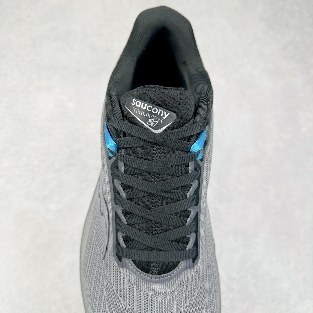 图片[5]-＃GX纯原 Saucony Triumph 21 索康尼胜利21代旗舰级缓震型跑鞋 性能相比前几代再升级：鞋面采用全新升级的工学网设计 贴合脚部更透气 中底部分使用最新的PWRRUN+材质 搭配PWRRUN+鞋垫使中底的大幅加厚 10mm坡差进一步提供缓震、回弹性能 内底则采用了FORMFIT动态适应系统 动态契合脚型 提升包裹性和舒适性 提供更卓越的动态回馈体验 XT-900橡胶大底 可提供良好的抓地力和较强抗磨性能 尺码：35.5 36 36.5 37.5 38 38.5 39 40 40.5 41 42 42.5 43 44 44.5 45 46-选品中心