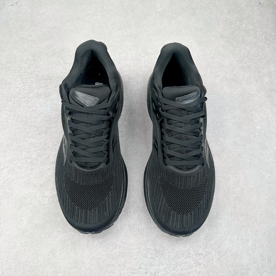 图片[2]-＃GX纯原 Saucony Triumph 21 索康尼胜利21代旗舰级缓震型跑鞋 性能相比前几代再升级：鞋面采用全新升级的工学网设计 贴合脚部更透气 中底部分使用最新的PWRRUN+材质 搭配PWRRUN+鞋垫使中底的大幅加厚 10mm坡差进一步提供缓震、回弹性能 内底则采用了FORMFIT动态适应系统 动态契合脚型 提升包裹性和舒适性 提供更卓越的动态回馈体验 XT-900橡胶大底 可提供良好的抓地力和较强抗磨性能 尺码：35.5 36 36.5 37.5 38 38.5 39 40 40.5 41 42 42.5 43 44 44.5 45 46-选品中心