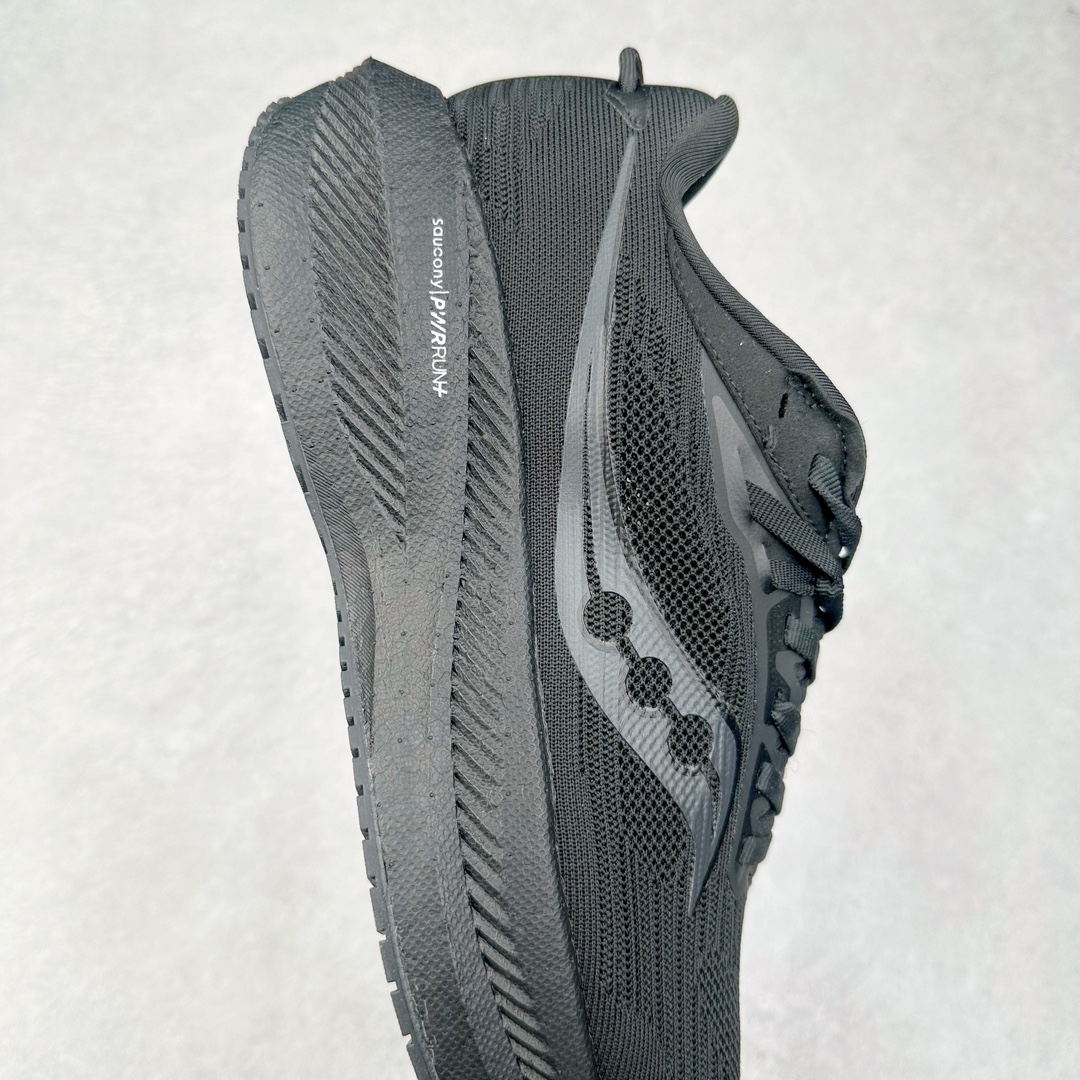 图片[6]-＃GX纯原 Saucony Triumph 21 索康尼胜利21代旗舰级缓震型跑鞋 性能相比前几代再升级：鞋面采用全新升级的工学网设计 贴合脚部更透气 中底部分使用最新的PWRRUN+材质 搭配PWRRUN+鞋垫使中底的大幅加厚 10mm坡差进一步提供缓震、回弹性能 内底则采用了FORMFIT动态适应系统 动态契合脚型 提升包裹性和舒适性 提供更卓越的动态回馈体验 XT-900橡胶大底 可提供良好的抓地力和较强抗磨性能 尺码：35.5 36 36.5 37.5 38 38.5 39 40 40.5 41 42 42.5 43 44 44.5 45 46-选品中心