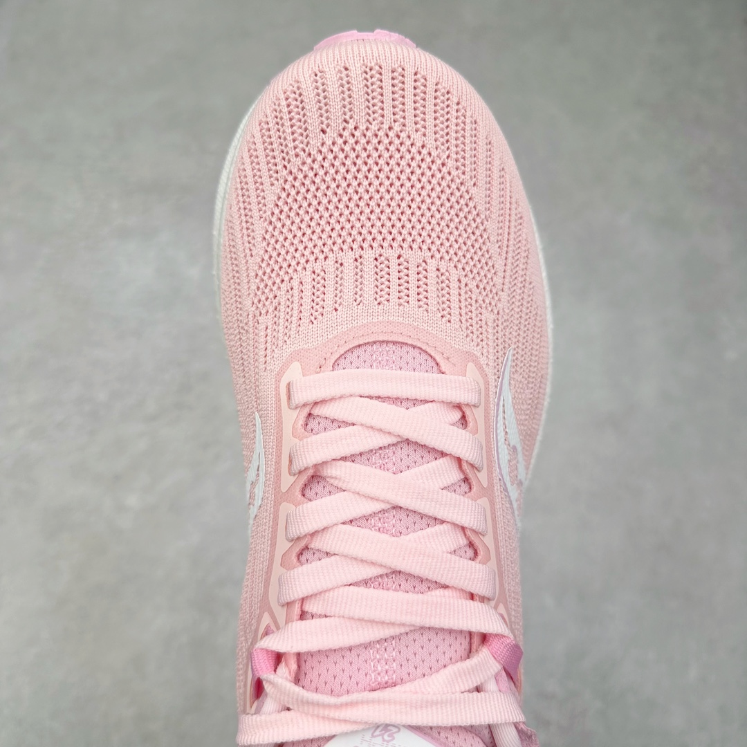 图片[4]-＃GX纯原 Saucony Triumph 21 索康尼胜利21代旗舰级缓震型跑鞋 性能相比前几代再升级：鞋面采用全新升级的工学网设计 贴合脚部更透气 中底部分使用最新的PWRRUN+材质 搭配PWRRUN+鞋垫使中底的大幅加厚 10mm坡差进一步提供缓震、回弹性能 内底则采用了FORMFIT动态适应系统 动态契合脚型 提升包裹性和舒适性 提供更卓越的动态回馈体验 XT-900橡胶大底 可提供良好的抓地力和较强抗磨性能 尺码：35.5 36 36.5 37.5 38 38.5 39 40 40.5 41 42 42.5 43 44 44.5 45 46-选品中心