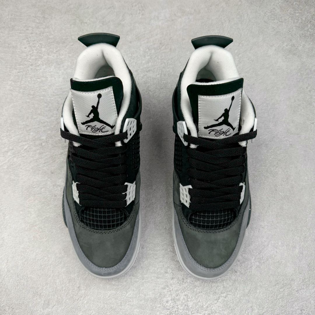 图片[2]-＃F版 Air Jordan AJ4 Retro \\\” Fear \\\” 黑白恐惧 复刻2024版 FQ8138-002 大厂出品 全头层加持 原鞋原楦原纸板同源开发 完美呈现乔4的版型 内侧正确双色网格 还原细节 原厂皮料 正确气垫颜色 正确网格工艺 正确拉帮工艺 全鞋原装材料制作 原档案原模具打造 支持全方位与正品对比 尺码：36 36.5 37.5 38 38.5 39 40 40.5 41 42 42.5 43 44 44.5 45 46 47.5-选品中心
