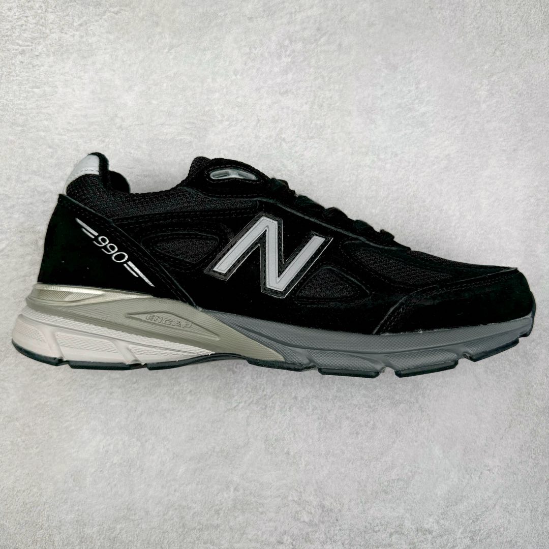 ＃K版纯原 New Balance in USA M990V4 新百伦NB系列美产血统经典复古休闲运动百搭老爹跑步鞋 990V4延续了品牌引以为傲的精湛制鞋技艺及经典复古轮廓 同时中底结合新的ACTIVE lite和PU材料 重新诠释ENCAP科技 带来绝佳缓震体验 于细节处 全鞋360度的3M反光设计 及鞋舌固定功能上的提升 配以全新的N标设计更是带来绝佳的用户体验 尺码：36 37 37.5 38 38.5 39 40 40.5 41.5 42 42.5 43 44 44.5 45-选品中心