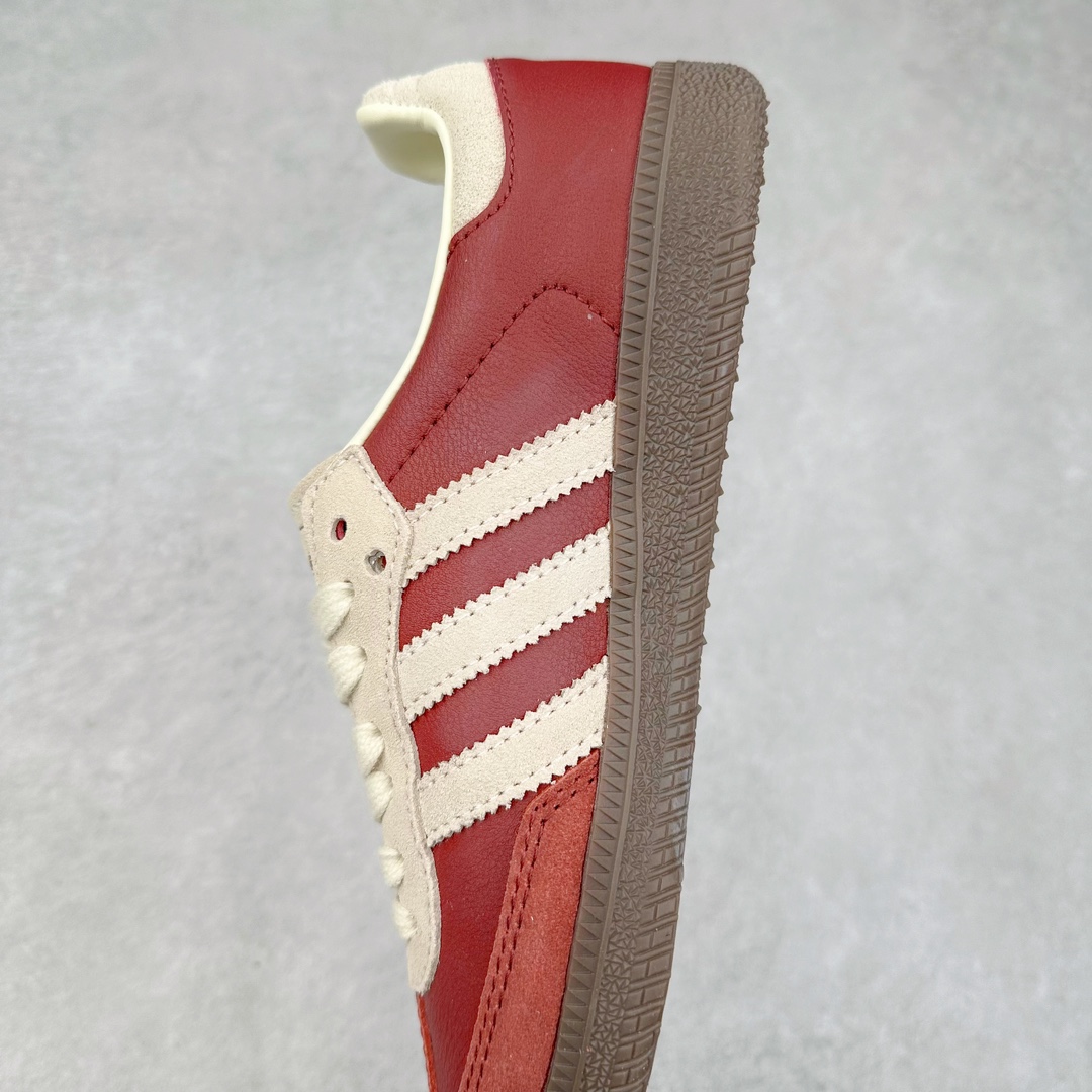 图片[7]-AD Original Samba OG 复古经典轻便板鞋 JI3216 这款桑巴鞋展示了高质量的工艺 带有装饰的超锁缝制和无缝的手感 柔软、柔软的皮革造型和标志性的3条纹完成了精致的外观 正规合身鞋带 鞋面上有绒面鞋垫 橡胶鞋底 享受正畸套筒软感 自50年代首次亮相以来就一直在赢得粉丝的青睐 尺码：36 36.5 37.5 38 38.5 39 40 40.5 41 42 42.5 43 44 44.5 45-选品中心