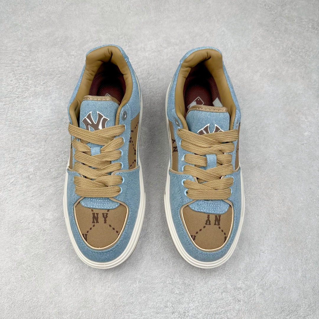 图片[2]-MLB Chunky Liner Basic 复古印花学长鞋系列低帮轻量增高厚底百搭休闲运动慢跑鞋板鞋 Korea韩国联名NY美国榄球纽约洋基队限定 韩国代购专供 全套原楦原纸板原厂数据开发 正确中底拉帮中底网布细节 平台代购专供 左脚内置芯片 韩国代购吊牌标贴 独家一比一RB+MD组合大底 高频后跟小人Logo精准对位立体饱满 正确网布加超迁鞋面 转印中底走线紧密 转印Logo工艺表层防刮不掉色 尺码：35 36 36.5 37.5 38 38.5 39 40 40.5 41 42 42.5 43 44 45-选品中心