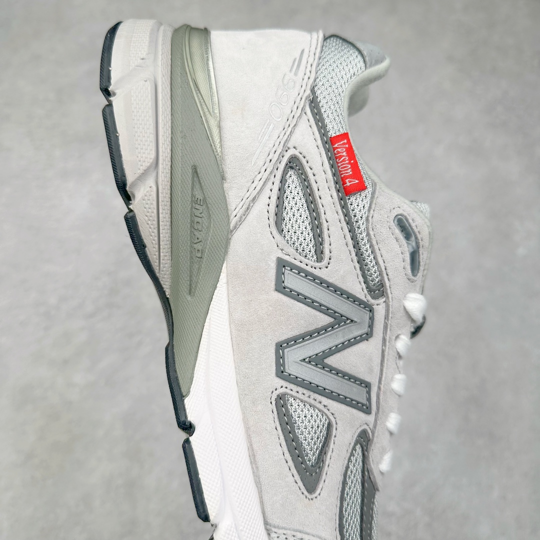 图片[6]-＃K版纯原 New Balance in USA M990V4 新百伦NB系列美产血统经典复古休闲运动百搭老爹跑步鞋 990V4延续了品牌引以为傲的精湛制鞋技艺及经典复古轮廓 同时中底结合新的ACTIVE lite和PU材料 重新诠释ENCAP科技 带来绝佳缓震体验 于细节处 全鞋360度的3M反光设计 及鞋舌固定功能上的提升 配以全新的N标设计更是带来绝佳的用户体验 尺码：36 37 37.5 38 38.5 39 40 40.5 41.5 42 42.5 43 44 44.5 45-选品中心