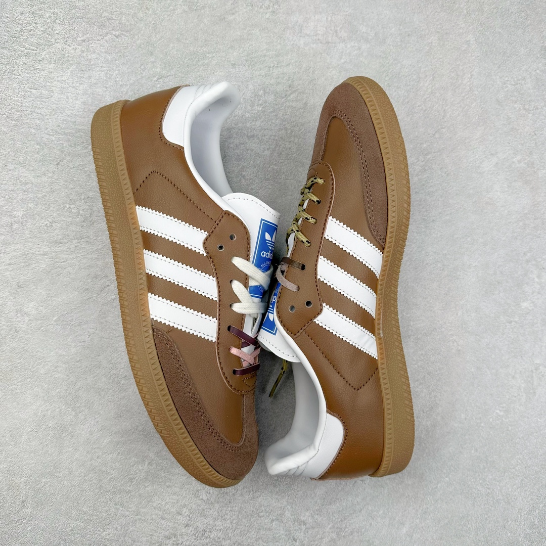 图片[3]-AD Original Samba OG 复古经典轻便板鞋 JI3216 这款桑巴鞋展示了高质量的工艺 带有装饰的超锁缝制和无缝的手感 柔软、柔软的皮革造型和标志性的3条纹完成了精致的外观 正规合身鞋带 鞋面上有绒面鞋垫 橡胶鞋底 享受正畸套筒软感 自50年代首次亮相以来就一直在赢得粉丝的青睐 尺码：36 36.5 37.5 38 38.5 39 40 40.5 41 42 42.5 43 44 44.5 45-选品中心