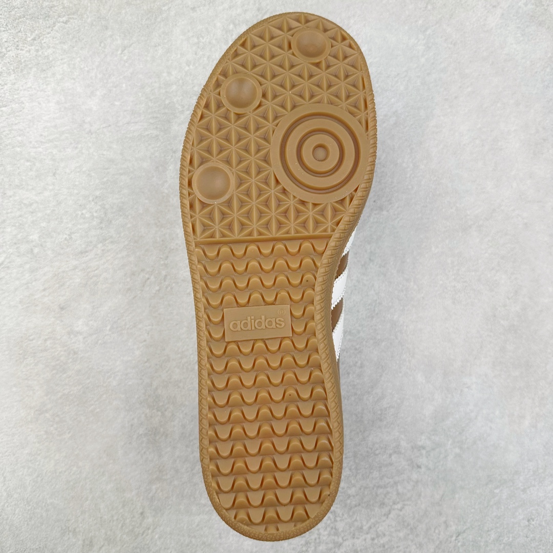 图片[9]-AD Original Samba OG 复古经典轻便板鞋 JI3216 这款桑巴鞋展示了高质量的工艺 带有装饰的超锁缝制和无缝的手感 柔软、柔软的皮革造型和标志性的3条纹完成了精致的外观 正规合身鞋带 鞋面上有绒面鞋垫 橡胶鞋底 享受正畸套筒软感 自50年代首次亮相以来就一直在赢得粉丝的青睐 尺码：36 36.5 37.5 38 38.5 39 40 40.5 41 42 42.5 43 44 44.5 45-选品中心