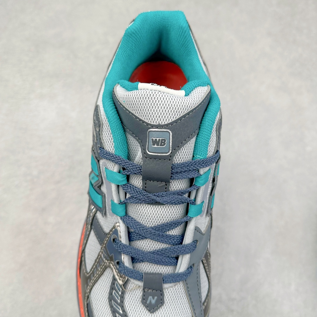 图片[5]-New Balance M1906R NB新百伦系列复古老爹风休闲运动慢跑鞋 采用轻质牛剖革拼接透气网眼衬垫织物鞋面材质 T-Beam大底提供足步弓支撑 保持步态稳定#后跟搭载外露缓震胶 鞋身整体以各种深浅不一的灰色覆盖 鞋头以淡蓝色调装饰，网眼衬垫通过不规律的色块实现做旧的美感 泛黄的鞋底更是进一步增添了复古气息 尺码：36 37 37.5 38 38.5 39.5 40 40.5 41.5 42 42.5 43 44 45-选品中心