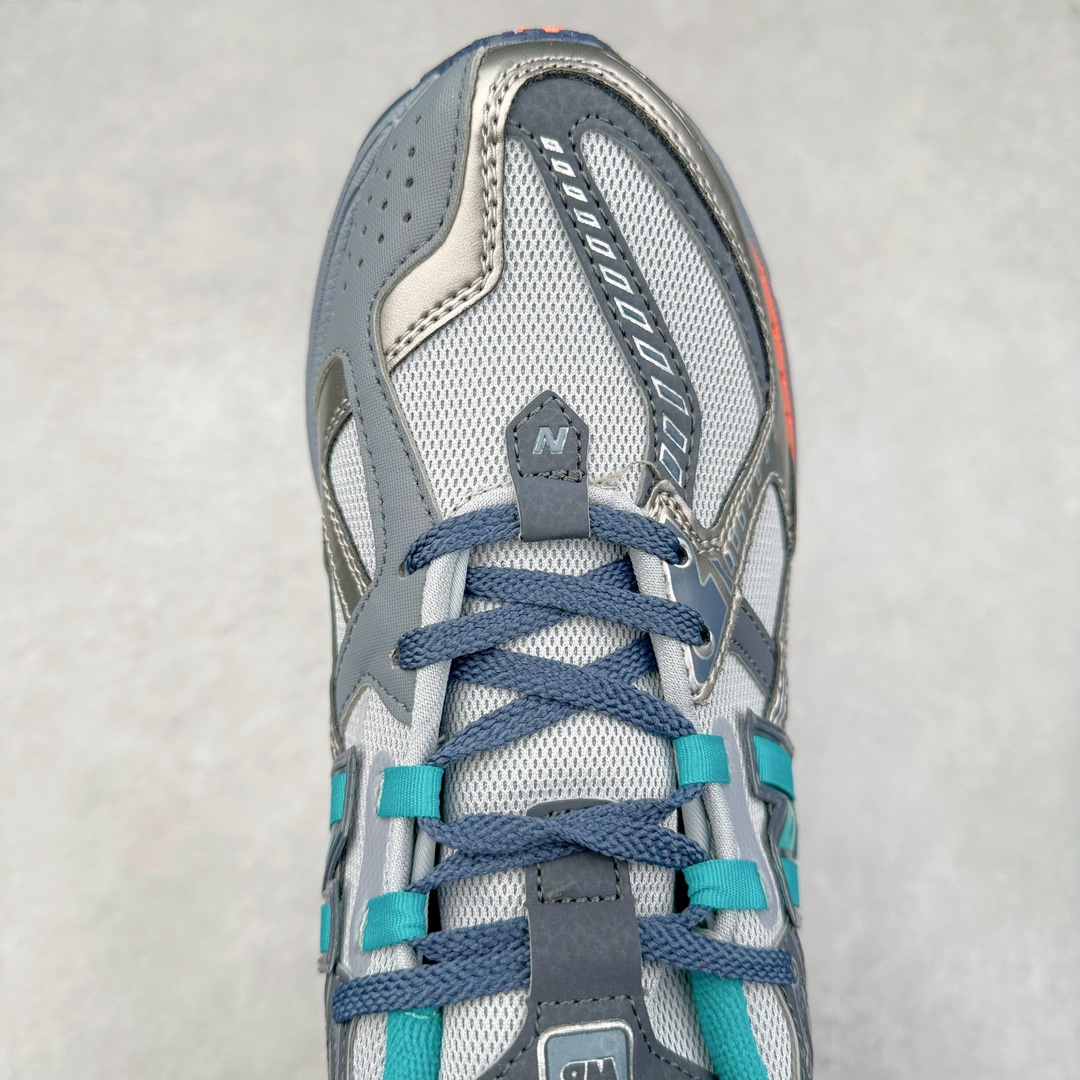 图片[4]-New Balance M1906R NB新百伦系列复古老爹风休闲运动慢跑鞋 采用轻质牛剖革拼接透气网眼衬垫织物鞋面材质 T-Beam大底提供足步弓支撑 保持步态稳定#后跟搭载外露缓震胶 鞋身整体以各种深浅不一的灰色覆盖 鞋头以淡蓝色调装饰，网眼衬垫通过不规律的色块实现做旧的美感 泛黄的鞋底更是进一步增添了复古气息 尺码：36 37 37.5 38 38.5 39.5 40 40.5 41.5 42 42.5 43 44 45-选品中心