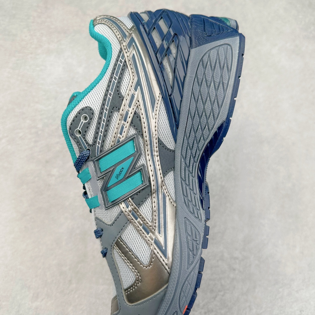 图片[7]-New Balance M1906R NB新百伦系列复古老爹风休闲运动慢跑鞋 采用轻质牛剖革拼接透气网眼衬垫织物鞋面材质 T-Beam大底提供足步弓支撑 保持步态稳定#后跟搭载外露缓震胶 鞋身整体以各种深浅不一的灰色覆盖 鞋头以淡蓝色调装饰，网眼衬垫通过不规律的色块实现做旧的美感 泛黄的鞋底更是进一步增添了复古气息 尺码：36 37 37.5 38 38.5 39.5 40 40.5 41.5 42 42.5 43 44 45-选品中心