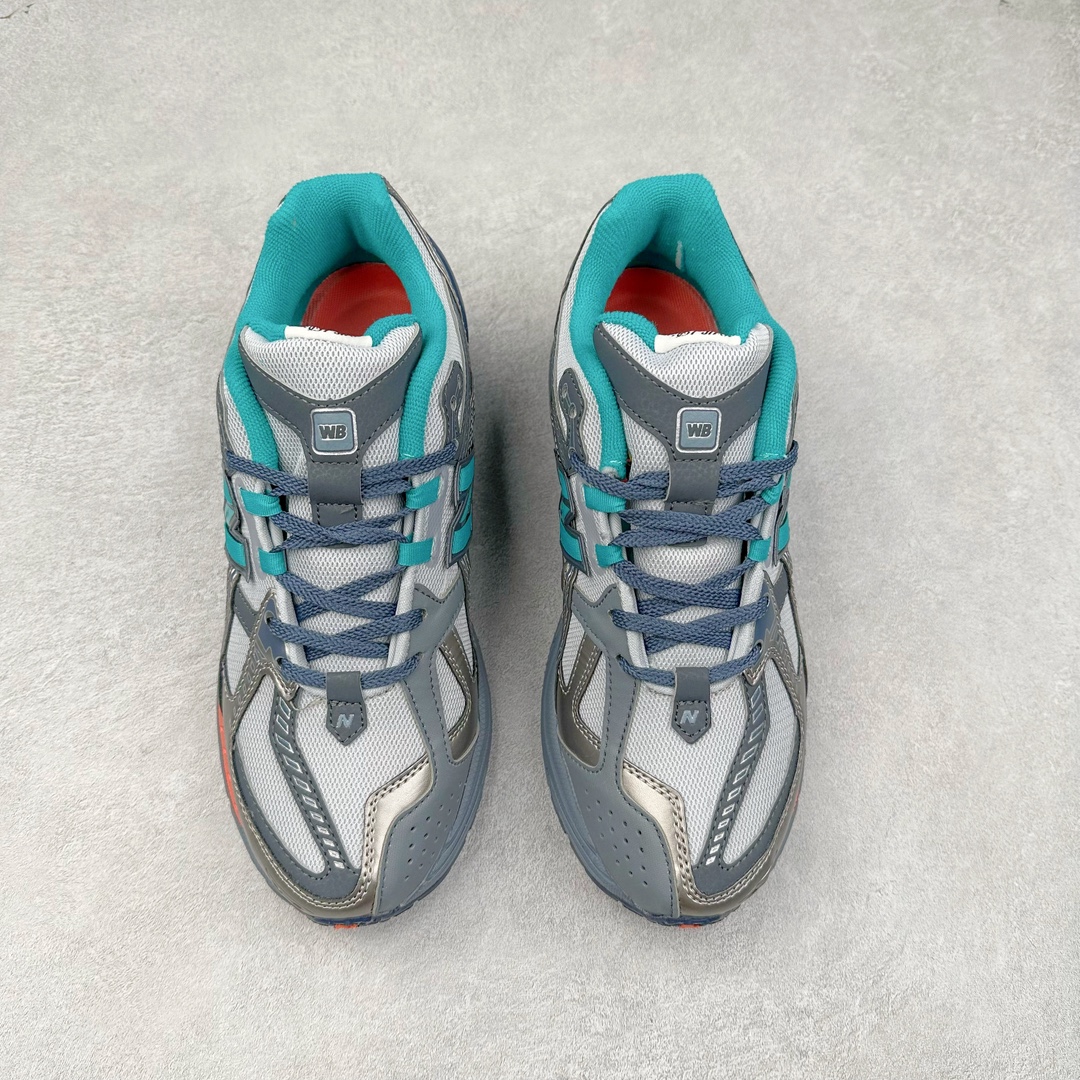 图片[2]-New Balance M1906R NB新百伦系列复古老爹风休闲运动慢跑鞋 采用轻质牛剖革拼接透气网眼衬垫织物鞋面材质 T-Beam大底提供足步弓支撑 保持步态稳定#后跟搭载外露缓震胶 鞋身整体以各种深浅不一的灰色覆盖 鞋头以淡蓝色调装饰，网眼衬垫通过不规律的色块实现做旧的美感 泛黄的鞋底更是进一步增添了复古气息 尺码：36 37 37.5 38 38.5 39.5 40 40.5 41.5 42 42.5 43 44 45-选品中心