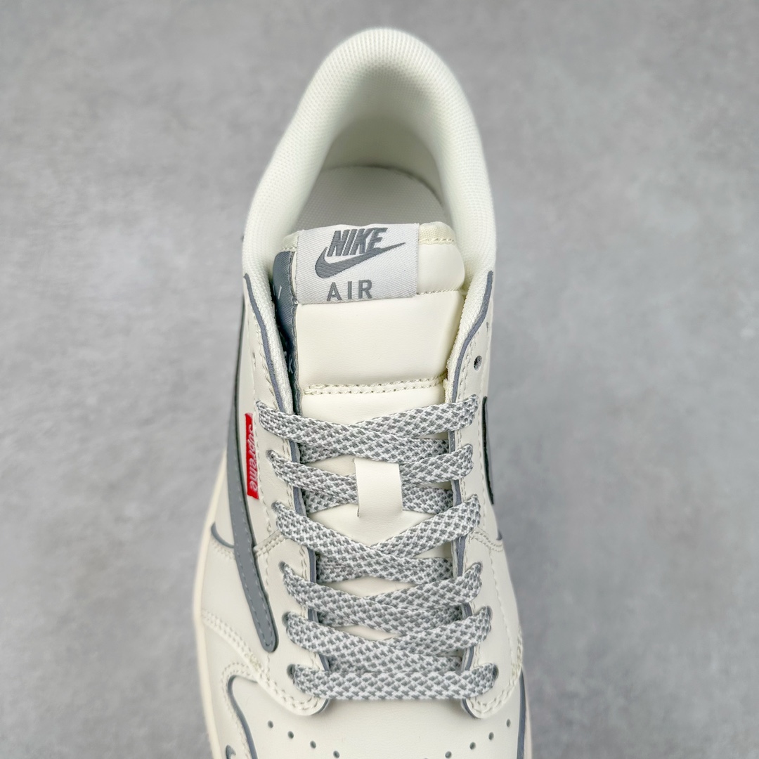 图片[5]-TS x Air Jordan AJ1 Low 倒钩低帮联名定制配色 XZ5158-002 原厂内置气垫魔块 A模大底 头层小牛皮 鞋舌AJ原厂专用牛津布+AJ专用反口珍珠布+原厂无杂质高弹内里海棉+特殊封边弹力鞋带 尺码：36 36.5 37.5 38 38.5 39 40 40.5 41 42 42.5 43 44 44.5 45 46 47.5-选品中心