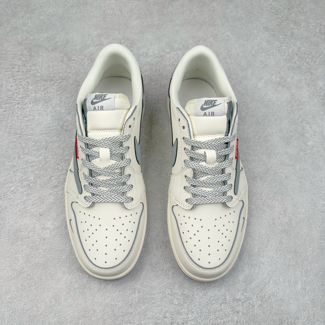 图片[2]-TS x Air Jordan AJ1 Low 倒钩低帮联名定制配色 XZ5158-002 原厂内置气垫魔块 A模大底 头层小牛皮 鞋舌AJ原厂专用牛津布+AJ专用反口珍珠布+原厂无杂质高弹内里海棉+特殊封边弹力鞋带 尺码：36 36.5 37.5 38 38.5 39 40 40.5 41 42 42.5 43 44 44.5 45 46 47.5-选品中心