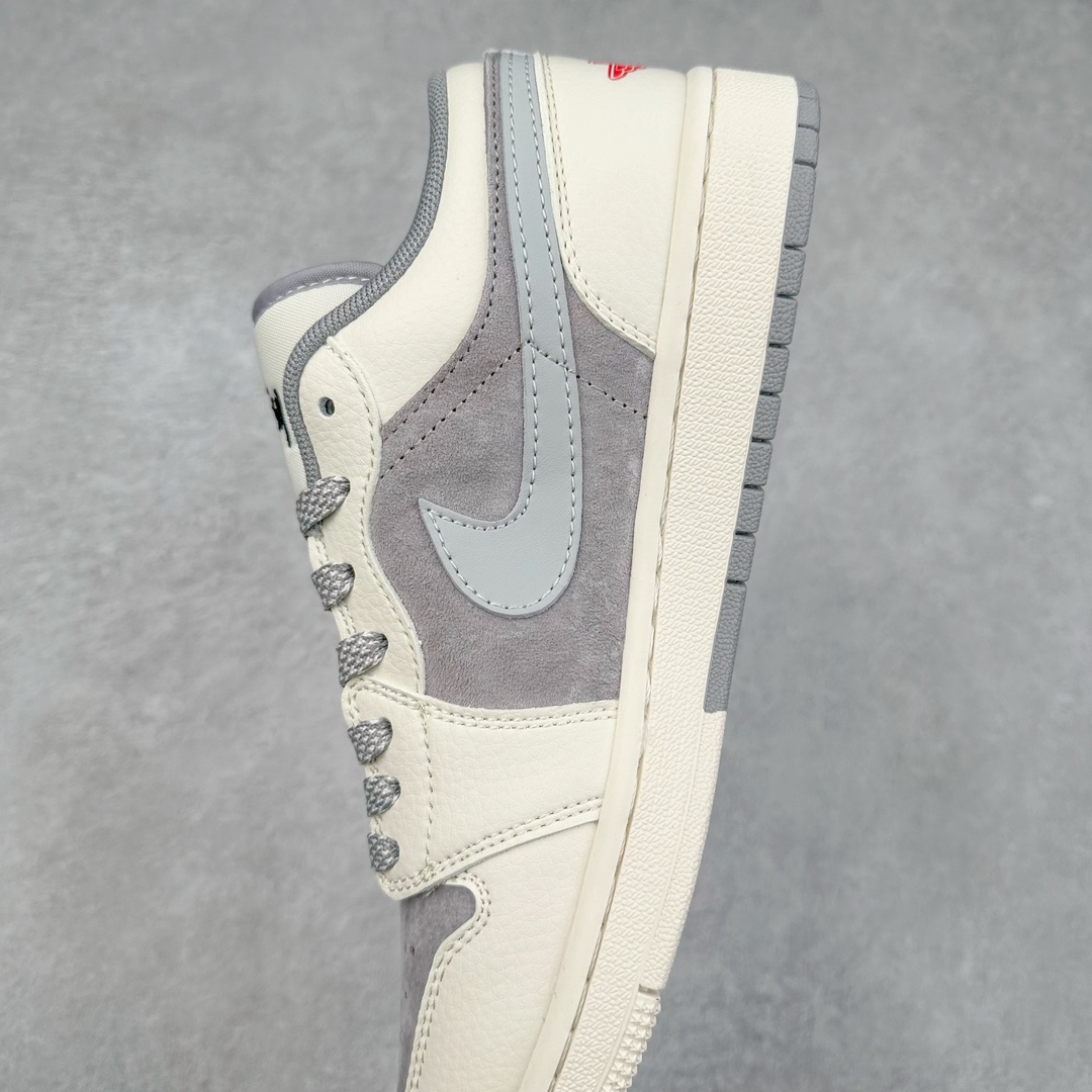 图片[7]-Air Jordan AJ1 Low 低帮系列定制配色SJ9950-044 原厂内置气垫魔块 A模大底 头层小牛皮 鞋舌AJ原厂专用牛津布+AJ专用反口珍珠布+原厂无杂质高弹内里海棉+特殊封边弹力鞋带 尺码：36 36.5 37.5 38 38.5 39 40 40.5 41 42 42.5 43 44 44.5 45 46-选品中心