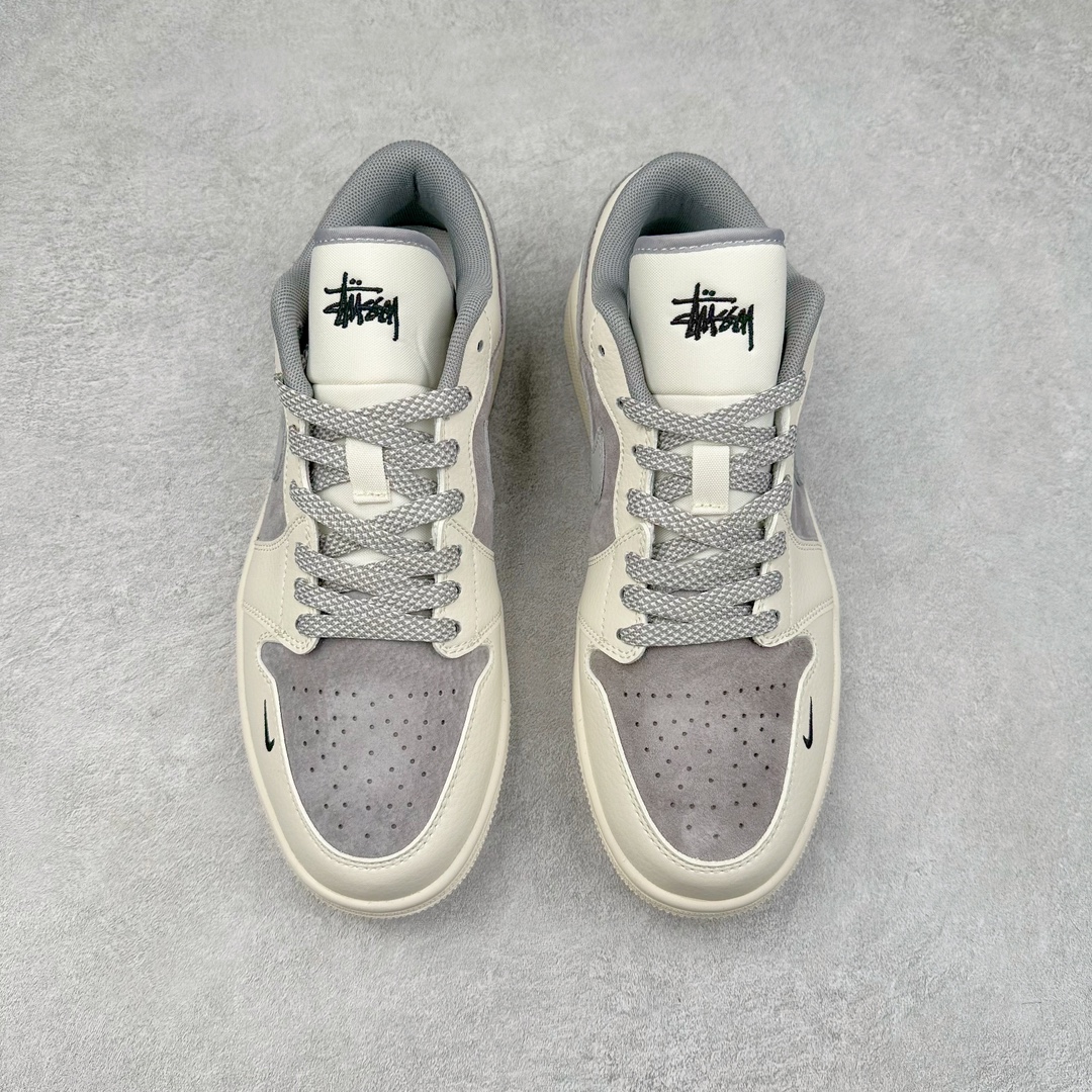 图片[2]-Air Jordan AJ1 Low 低帮系列定制配色SJ9950-044 原厂内置气垫魔块 A模大底 头层小牛皮 鞋舌AJ原厂专用牛津布+AJ专用反口珍珠布+原厂无杂质高弹内里海棉+特殊封边弹力鞋带 尺码：36 36.5 37.5 38 38.5 39 40 40.5 41 42 42.5 43 44 44.5 45 46-选品中心