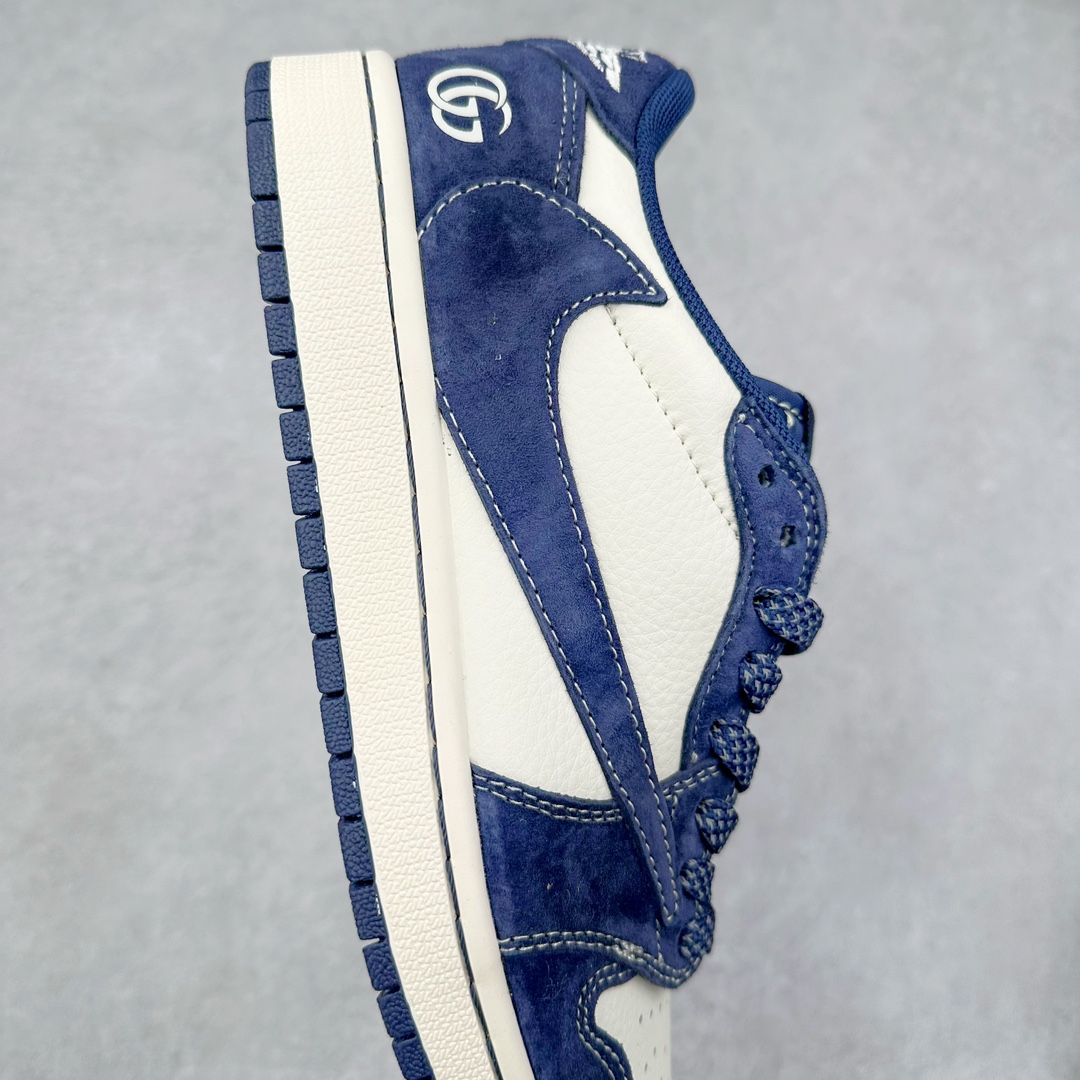 图片[6]-TS x Air Jordan AJ1 Low 倒钩低帮联名定制配色 XS3086-006 原厂内置气垫魔块 A模大底 头层小牛皮 鞋舌AJ原厂专用牛津布+AJ专用反口珍珠布+原厂无杂质高弹内里海棉+特殊封边弹力鞋带 尺码：36 36.5 37.5 38 38.5 39 40 40.5 41 42 42.5 43 44 44.5 45 46 47.5-选品中心