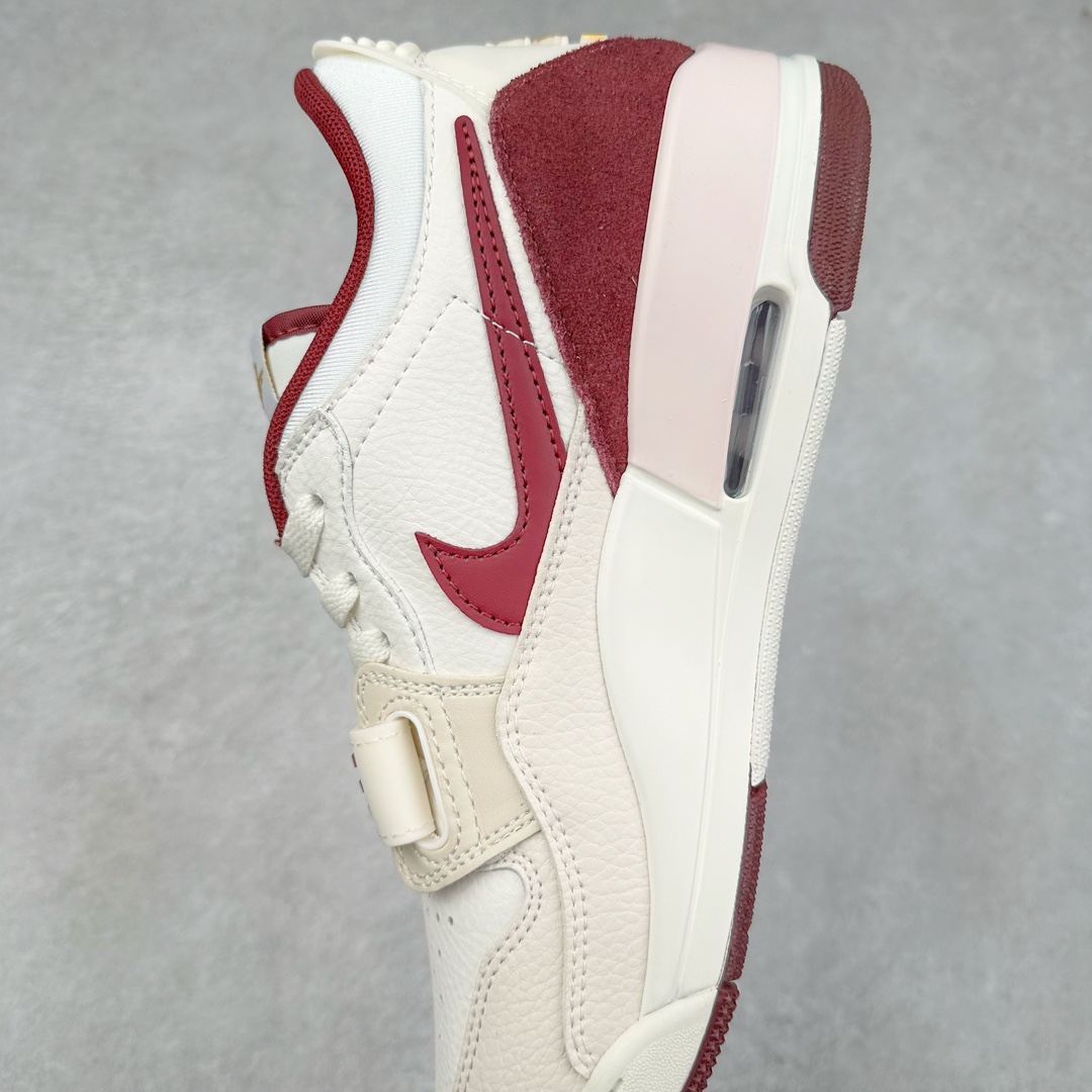 图片[7]-＃KZ神版 Air Jordan Legacy AJ312 复古篮球鞋 CNY 蛇年限定 IB4712-161 市场最强独一档产物 全套原纸板楦头开发 原厂大底磨具加持立体防滑纹理 原档数据后跟TPU子母扣魔术贴 原装可视Air Sole气垫 原汁原味最完美的312代版型 唯一正确鞋头趴度弧度高度鞋身腰线 进口港宝加持 后跟自然饱满 全鞋荧光划线卡点 追求极致完美 每一双都是工艺品 多重QC质检 超越公司货的品控标准 实实在在的免检产品 鞋身采用了皮革材质打造 横跨鞋面的魔术贴十分吸睛 侧面的Swoosh Logo的一部分被鞋面遮挡了一部分 颇具玩味 魔术贴上标有NK标识 而鞋舌上是Jordan的经典红色飞翼Logo 后跟和鞋底均采用了AJ3的设计 后跟上同样也使用了经典的爆裂纹图案 尺码：36 36.5 37.5 38 38.5 39 40 40.5 41 42 42.5 43 44 44.5 45 46 47.5-选品中心