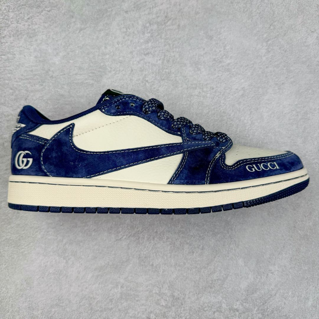 TS x Air Jordan AJ1 Low 倒钩低帮联名定制配色 XS3086-006 原厂内置气垫魔块 A模大底 头层小牛皮 鞋舌AJ原厂专用牛津布+AJ专用反口珍珠布+原厂无杂质高弹内里海棉+特殊封边弹力鞋带 尺码：36 36.5 37.5 38 38.5 39 40 40.5 41 42 42.5 43 44 44.5 45 46 47.5-选品中心