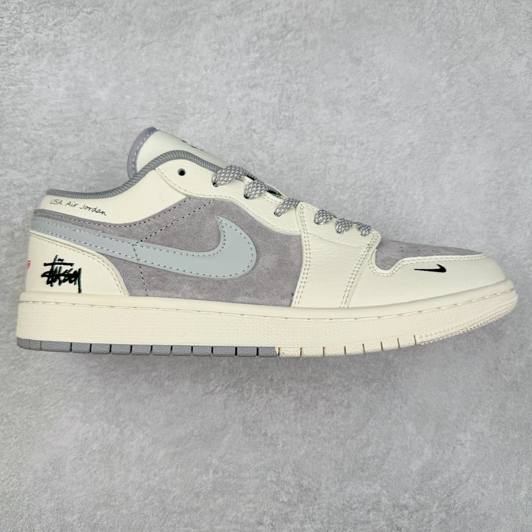 Air Jordan AJ1 Low 低帮系列定制配色SJ9950-044 原厂内置气垫魔块 A模大底 头层小牛皮 鞋舌AJ原厂专用牛津布+AJ专用反口珍珠布+原厂无杂质高弹内里海棉+特殊封边弹力鞋带 尺码：36 36.5 37.5 38 38.5 39 40 40.5 41 42 42.5 43 44 44.5 45 46-选品中心