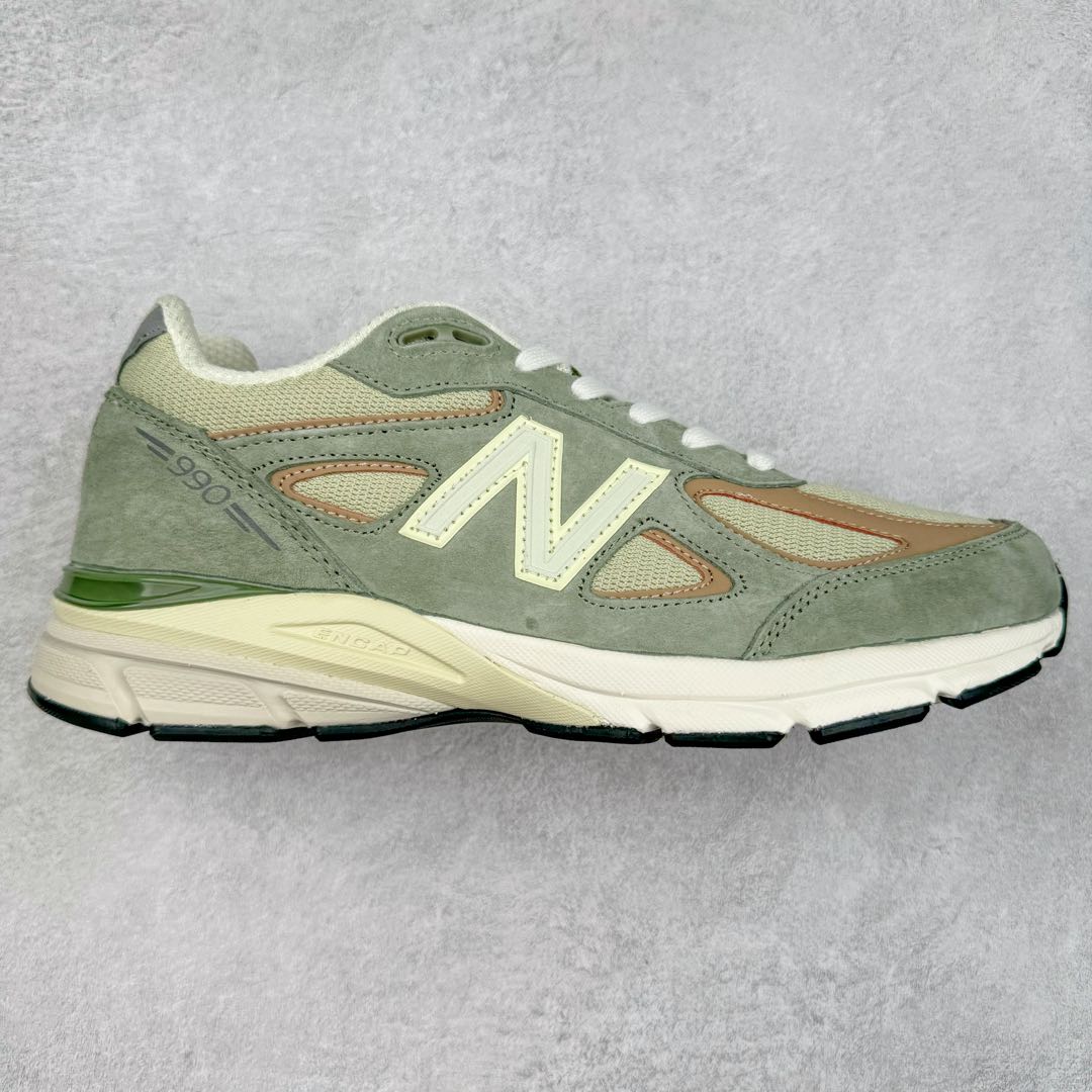 ＃K版纯原 New Balance in USA M990V4 新百伦NB系列美产血统经典复古休闲运动百搭老爹跑步鞋 990V4延续了品牌引以为傲的精湛制鞋技艺及经典复古轮廓 同时中底结合新的ACTIVE lite和PU材料 重新诠释ENCAP科技 带来绝佳缓震体验 于细节处 全鞋360度的3M反光设计 及鞋舌固定功能上的提升 配以全新的N标设计更是带来绝佳的用户体验 尺码：36 37 37.5 38 38.5 39 40 40.5 41.5 42 42.5 43 44 44.5 45-选品中心