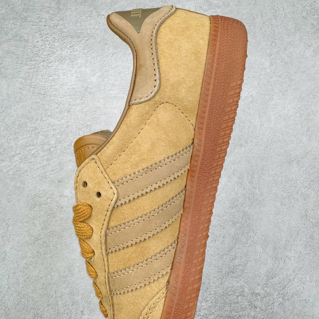 图片[7]-AD Original Samba OG 复古经典轻便板鞋 ID8709 这款桑巴鞋展示了高质量的工艺 带有装饰的超锁缝制和无缝的手感 柔软、柔软的皮革造型和标志性的3条纹完成了精致的外观 正规合身鞋带 鞋面上有绒面鞋垫 橡胶鞋底 享受正畸套筒软感 自50年代首次亮相以来就一直在赢得粉丝的青睐 尺码：36 36.5 37.5 38 38.5 39 40 40.5 41 42 42.5 43 44 44.5 45-选品中心