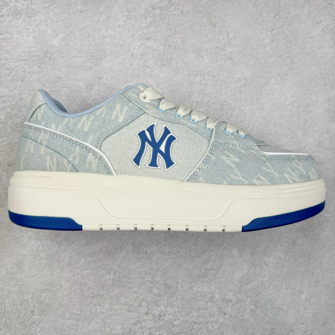 ＃PB过验版 MLB Chunky Liner Basic 复古印花学长鞋系列低帮轻量增高厚底百搭休闲运动慢跑鞋板鞋 Korea韩国联名NY美国榄球纽约洋基队限定 目前可过轻松秒过各类鉴定 能操作的私聊 韩国代购专供 左脚内置NFC感应 区别市面贴纸假芯片 MLB专用菱形双针中底布 重点细节中底布带注胶孔 原厂NFC感应吊牌 支持鉴定 一个两位数 原盒原标 全套原楦原纸板原厂数据开发 中韩文保养标贴 绿色防霉片 平台代购专供 独家一比一RB+MD组合大底 高频后跟小人Logo精准对位立体饱满 正确网布加超迁鞋面 转印中底走线紧密 转印Logo工艺表层防刮不掉色 尺码：35 36 36.5 37.5 38 38.5 39 40 40.5 41 42 42.5 43 44 44.5 45-选品中心
