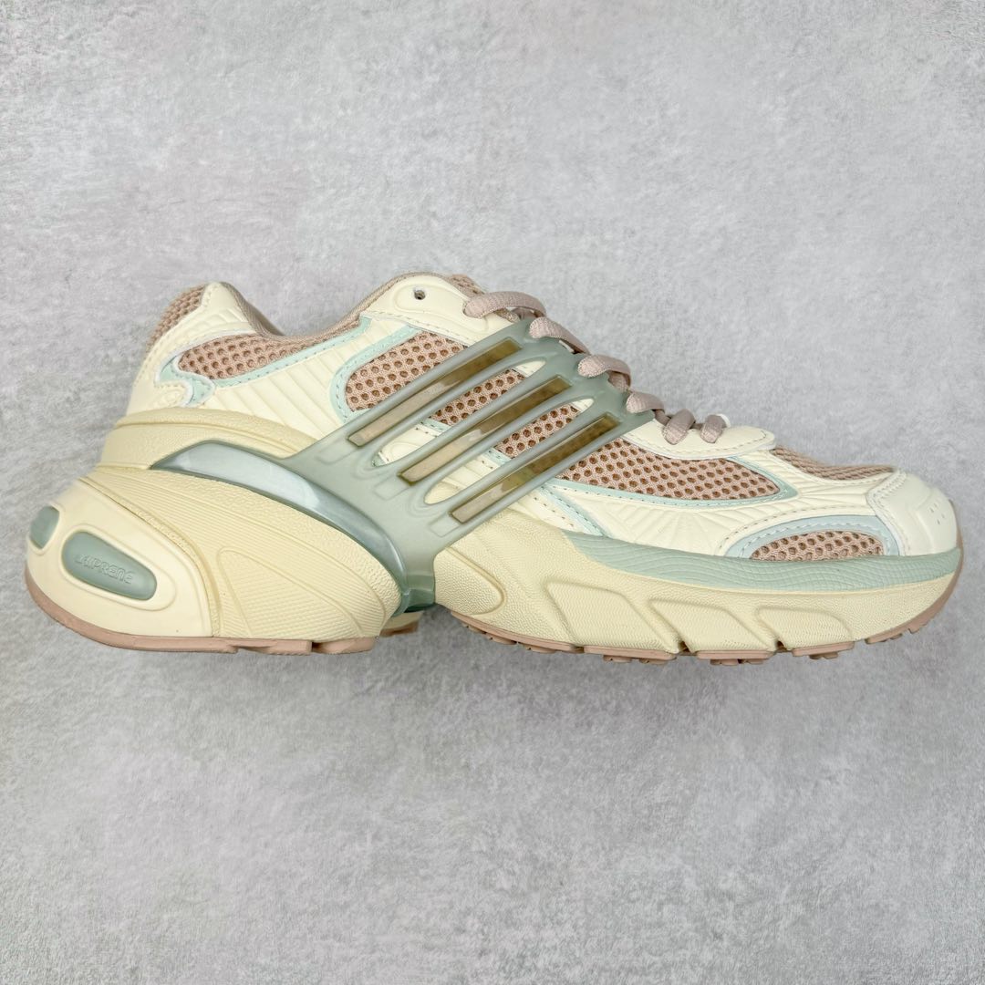 AD XLG Runner Deluxe 跑步者豪华版系列低帮厚底增高老爹风复古缓震休闲运动慢跑鞋 IF6934 自从阿迪达斯和巴黎世家合作后，没少出双方联名的平替。结果根据最新情报，阿迪现在已经把手伸到了巴家爆款3XL的身上，新鞋Xlg Runner Deluxe实物曝光，emm，鞋款整体一眼丁真是巴黎世家Track＋3XL大底的缝合怪版本，要不是鞋侧明晃晃的adidas三道杠Logo，估计各位看了都得蒙。这波不能说是完全复制巴黎世家，但也多少有点借鉴的味道了。新鞋基本就是在阿迪经典\\\”Climacool\\\”鞋款的基础上，升级了Boots大底以及加入了\\\”巴味\\\”设计元素…尺码：35 36 36⅔ 37⅓ 38 38⅔ 39⅓ 40 40⅔ 41⅓ 42 42⅔ 43⅓ 44 44⅔ 45 46-选品中心