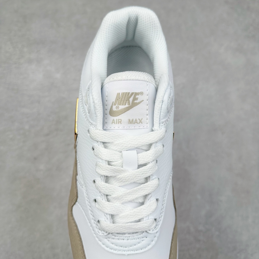 图片[5]-NK Air Max 1 初代复古气垫慢跑鞋 AA0512-100 由Tinker Hatfeld和Mark Parker在1987年设计 灵感来自于巴黎蓬皮杜中心 在参观了蓬皮杜中心之后提出了Air Max的标志性开窗可视气垫的理念 并将其实际开发成功 是NK史上第一双可视气垫跑鞋 凭借着Air Max气垫带来的舒适脚感和鞋面面料上的不断精进才使得Air Max 1在现如今都是复古慢跑鞋的首选 深厚的历史渊源 独特的流线形设计 极为复古的外观使得它深受鞋迷的喜爱 尺码：36 36.5 37.5 38 38.5 39 40 40.5 41 42 42.5 43 44 44.5 45-选品中心