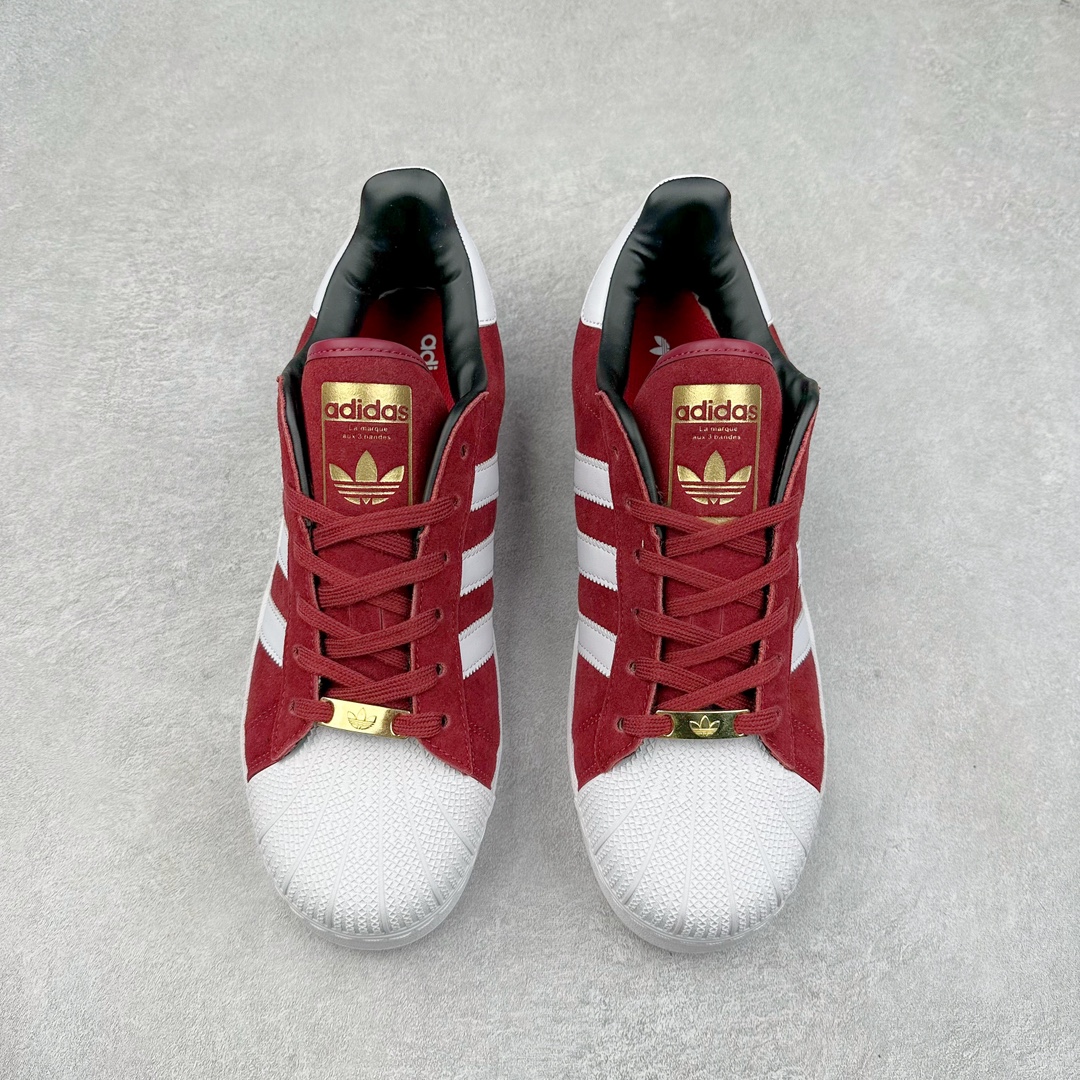 图片[2]-＃特价福利 AD Originals Superstar 经典复古贝壳头厚底板鞋 IE9872 诞生于1969年 是第一双将全皮面鞋 身与橡胶鞋头结合在一起的低帮篮球鞋 Superstar最开始 是作为高帮篮球鞋Pro Model的低帮版本而出现的 但因为其独特和醒目的橡胶鞋头造型而让大家熟知 被大家形象地称为\\\”shelltoe\\\”贝壳头 在70年代的美国职业篮球场上 接近3/4的NBA球员都将这双Superstar作为场上用鞋 80年代之后 经过不断的改良和发展 Superstar逐渐成为横跨时装、音乐、街头文化、休闲和运动等各大领域的时尚潮鞋 尺码：35.5 36 36.5 37 38 38.5 39 40 40.5 41 42 42.5 43 44 44.5 45-选品中心