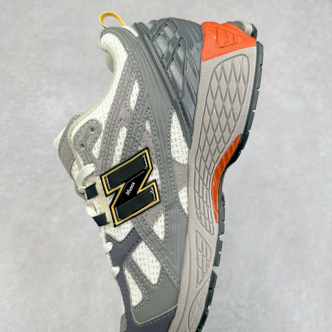 图片[7]-New Balance M1906R NB新百伦系列复古老爹风休闲运动慢跑鞋 采用轻质牛剖革拼接透气网眼衬垫织物鞋面材质 T-Beam大底提供足步弓支撑 保持步态稳定#后跟搭载外露缓震胶 鞋身整体以各种深浅不一的灰色覆盖 鞋头以淡蓝色调装饰，网眼衬垫通过不规律的色块实现做旧的美感 泛黄的鞋底更是进一步增添了复古气息 尺码：36 37 37.5 38 38.5 39.5 40 40.5 41.5 42 42.5 43 44 45-选品中心