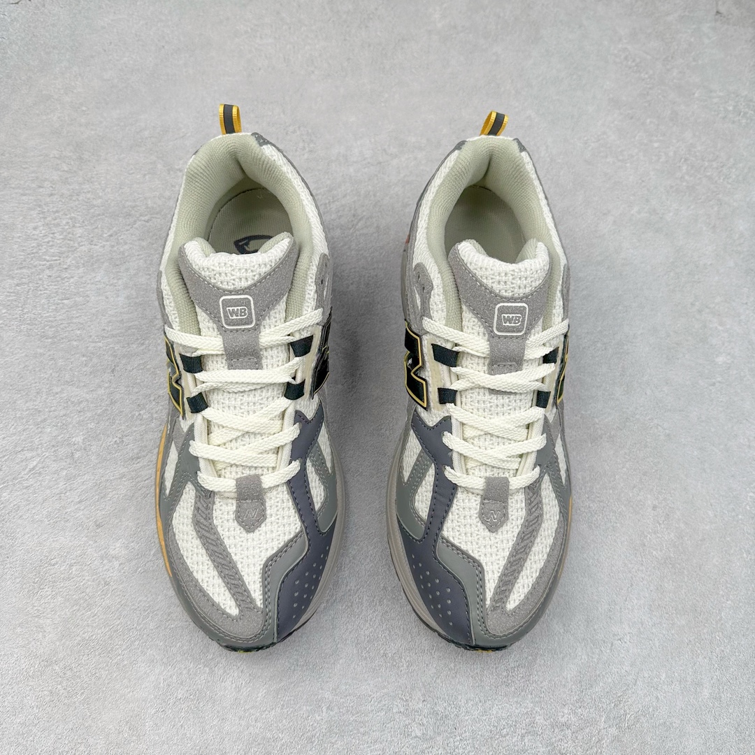 图片[2]-New Balance M1906R NB新百伦系列复古老爹风休闲运动慢跑鞋 采用轻质牛剖革拼接透气网眼衬垫织物鞋面材质 T-Beam大底提供足步弓支撑 保持步态稳定#后跟搭载外露缓震胶 鞋身整体以各种深浅不一的灰色覆盖 鞋头以淡蓝色调装饰，网眼衬垫通过不规律的色块实现做旧的美感 泛黄的鞋底更是进一步增添了复古气息 尺码：36 37 37.5 38 38.5 39.5 40 40.5 41.5 42 42.5 43 44 45-选品中心