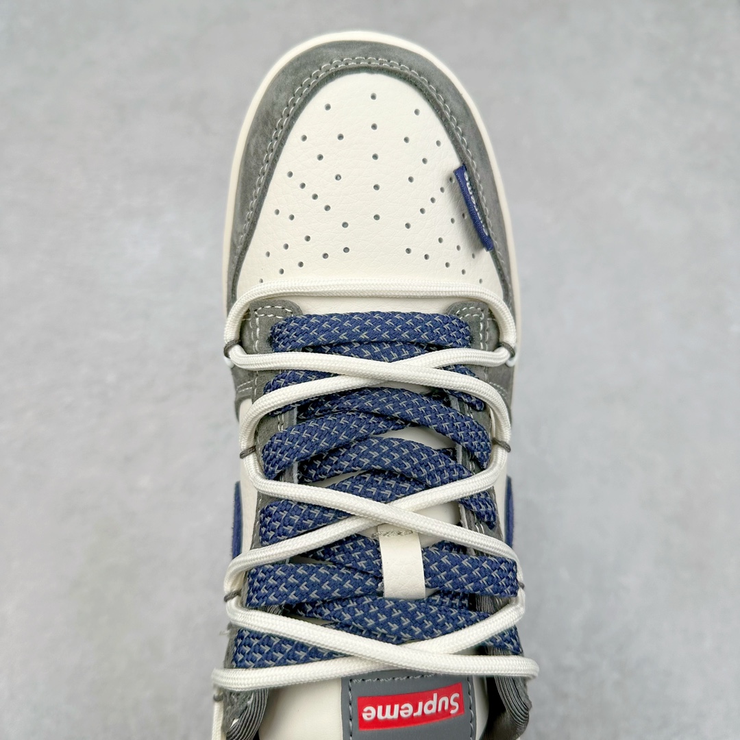 图片[4]-NK Dunk Low 定制配色 XS1186-100 大厂出品 极力推荐 原装头层材料 独家版型蒸餾加工帶來的是更好的视觉和脚感体验大厂纯原品质出货 清洁度 电绣工艺 皮料切割干净无任何毛边 细节完美 尺码：36 36.5 37.5 38 38.5 39 40 40.5 41 42 42.5 43 44 44.5 45 46 47.5-选品中心