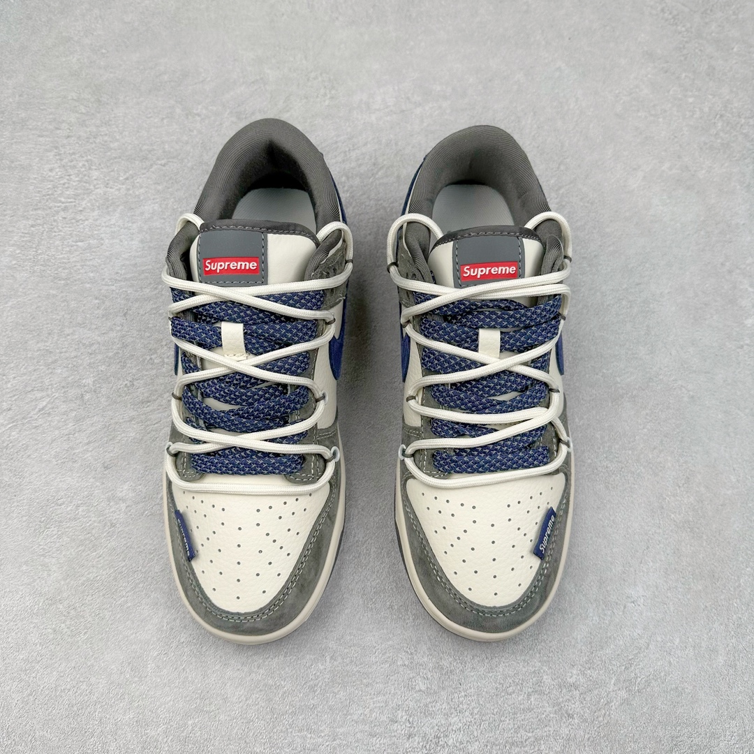 图片[2]-NK Dunk Low 定制配色 XS1186-100 大厂出品 极力推荐 原装头层材料 独家版型蒸餾加工帶來的是更好的视觉和脚感体验大厂纯原品质出货 清洁度 电绣工艺 皮料切割干净无任何毛边 细节完美 尺码：36 36.5 37.5 38 38.5 39 40 40.5 41 42 42.5 43 44 44.5 45 46 47.5-选品中心