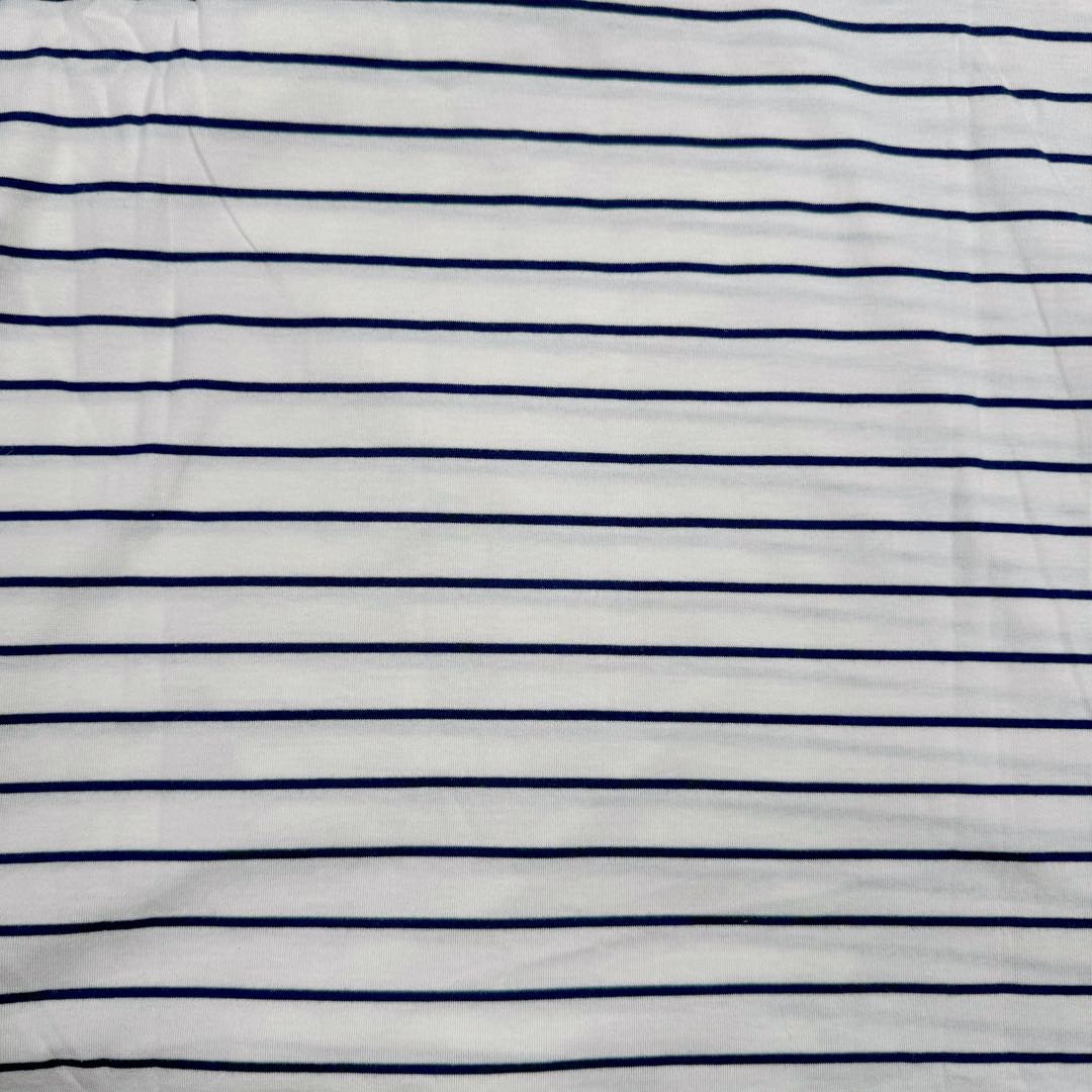 图片[12]-＃GD广顶 MiuMiu 缪缪100支超细腻条纹polo长袖 面料采用定制100支超细腻双纱纯棉面料，质感非常好，市场货全部都是32支现货代替，这件衣服正反面全部对条纹非常费面料！胸口上的字母条纹和底部的条纹必须对上（市场版本工艺对不上直接字母用的白色的，穿出去一眼假）领子定制横机螺纹，纽扣天然贝母扣！三标吊牌全部同步专柜（吊牌附送说明书且颜色正确，市场吊牌偏粉，正品吊牌颜色饱和度更低 尺码：S M L XL-选品中心