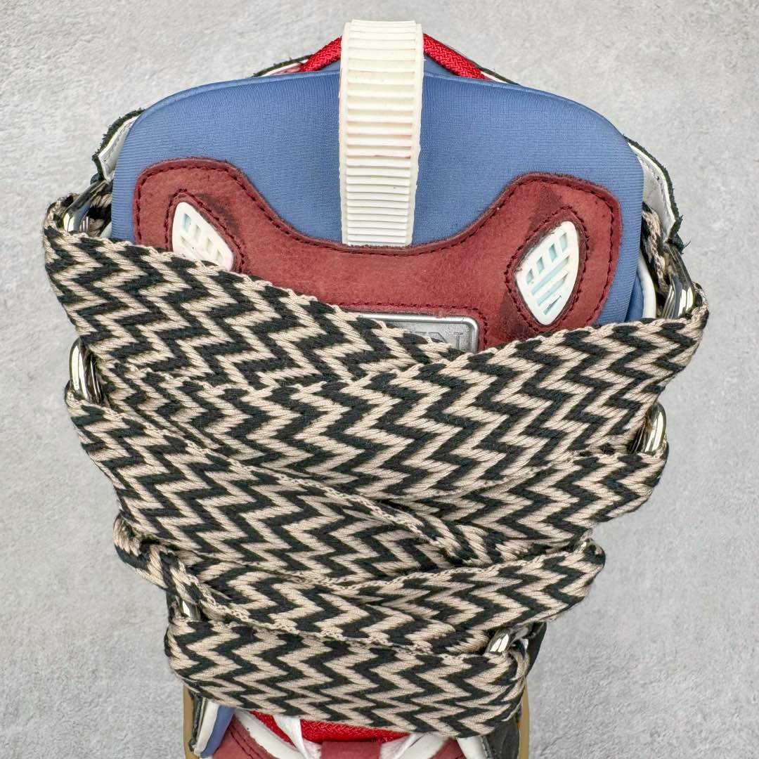 图片[5]-＃GD广顶 Lanvin Leather Curb Sneakers浪凡面包鞋 Leather是一款灵感源自90年代的运动鞋 设计自信 尺寸夸张 这款鞋由纳帕小牛皮、翻毛皮和网眼布制成 圆润的外形、加垫的鞋舌和弯曲的金属孔眼使这款精心打造的鞋格外舒适 尺码：35 36 37 38 39 40 41 42 43 44 45 46-选品中心