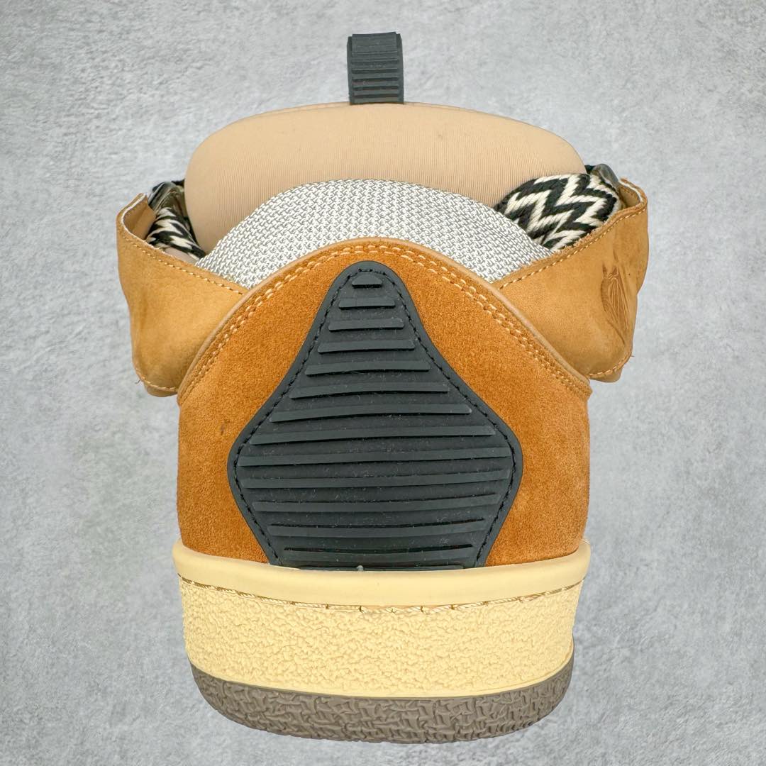 图片[8]-＃GD广顶 Lanvin Leather Curb Sneakers浪凡面包鞋 Leather是一款灵感源自90年代的运动鞋 设计自信 尺寸夸张 这款鞋由纳帕小牛皮、翻毛皮和网眼布制成 圆润的外形、加垫的鞋舌和弯曲的金属孔眼使这款精心打造的鞋格外舒适 尺码：35 36 37 38 39 40 41 42 43 44 45 46-选品中心