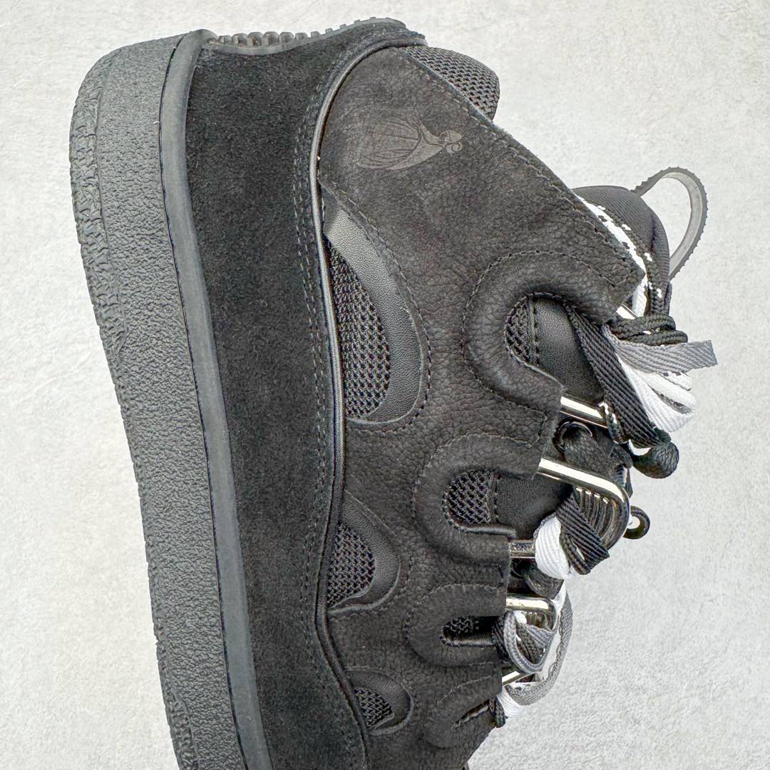 图片[6]-＃GD广顶 Lanvin Leather Curb Sneakers浪凡面包鞋 Leather是一款灵感源自90年代的运动鞋 设计自信 尺寸夸张 这款鞋由纳帕小牛皮、翻毛皮和网眼布制成 圆润的外形、加垫的鞋舌和弯曲的金属孔眼使这款精心打造的鞋格外舒适 尺码：35 36 37 38 39 40 41 42 43 44 45 46-选品中心