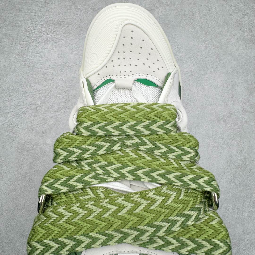 图片[4]-＃GD广顶 Lanvin Leather Curb Sneakers浪凡面包鞋 Leather是一款灵感源自90年代的运动鞋 设计自信 尺寸夸张 这款鞋由纳帕小牛皮、翻毛皮和网眼布制成 圆润的外形、加垫的鞋舌和弯曲的金属孔眼使这款精心打造的鞋格外舒适 尺码：35 36 37 38 39 40 41 42 43 44 45 46-选品中心