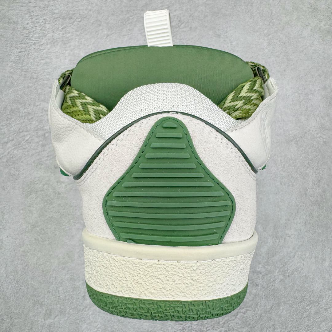 图片[8]-＃GD广顶 Lanvin Leather Curb Sneakers浪凡面包鞋 Leather是一款灵感源自90年代的运动鞋 设计自信 尺寸夸张 这款鞋由纳帕小牛皮、翻毛皮和网眼布制成 圆润的外形、加垫的鞋舌和弯曲的金属孔眼使这款精心打造的鞋格外舒适 尺码：35 36 37 38 39 40 41 42 43 44 45 46-选品中心