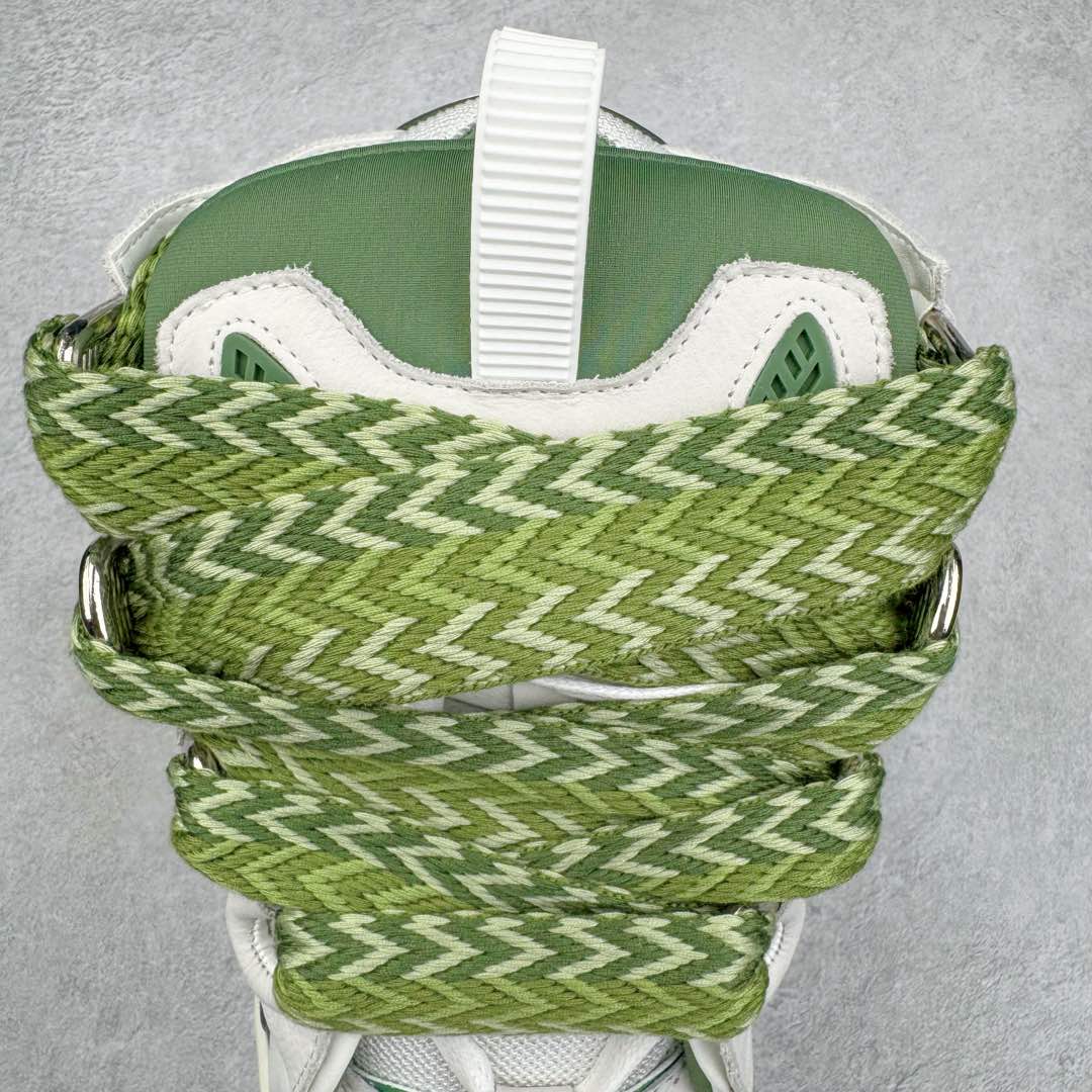 图片[5]-＃GD广顶 Lanvin Leather Curb Sneakers浪凡面包鞋 Leather是一款灵感源自90年代的运动鞋 设计自信 尺寸夸张 这款鞋由纳帕小牛皮、翻毛皮和网眼布制成 圆润的外形、加垫的鞋舌和弯曲的金属孔眼使这款精心打造的鞋格外舒适 尺码：35 36 37 38 39 40 41 42 43 44 45 46-选品中心