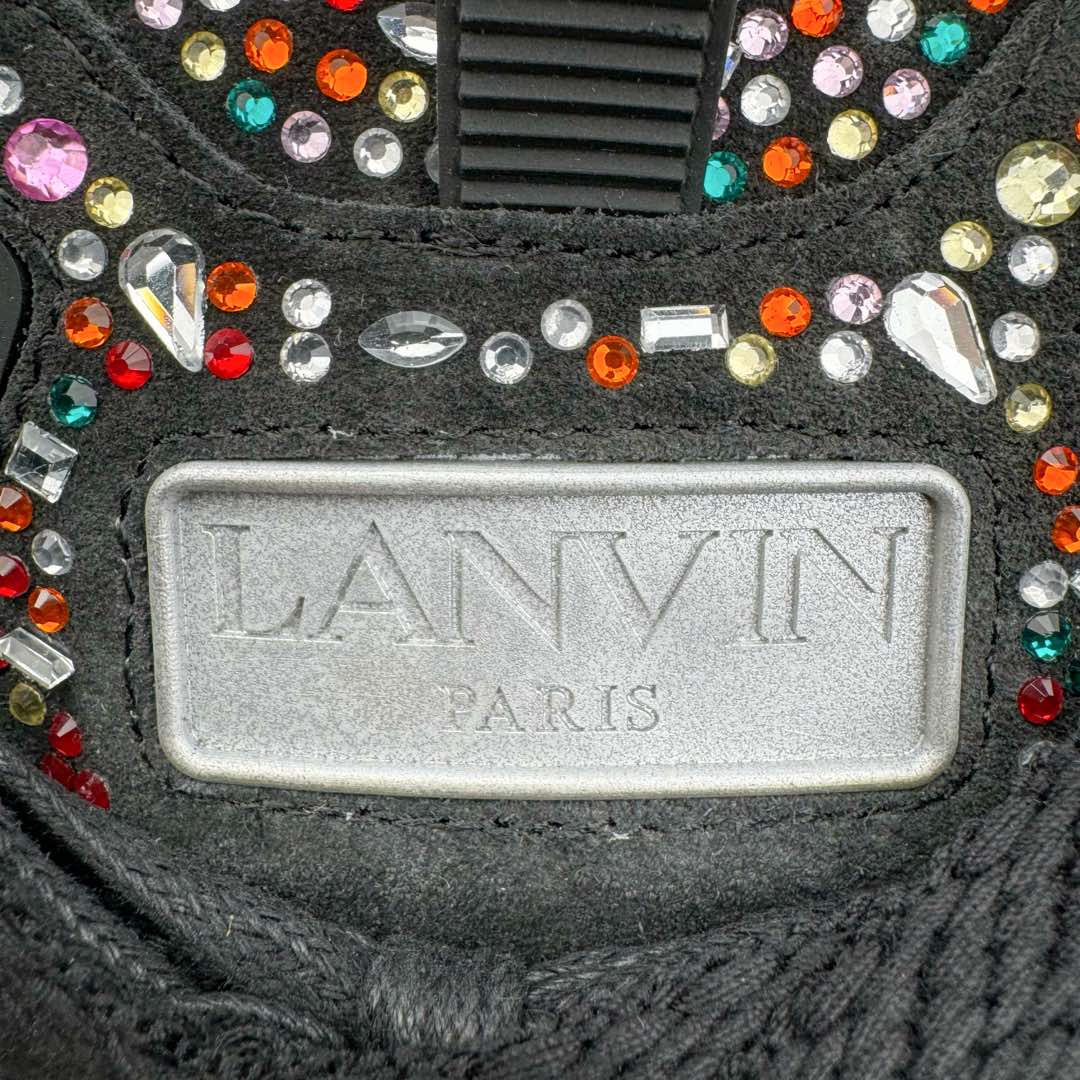 图片[13]-＃GD广顶 Lanvin Leather Curb Sneakers浪凡面包鞋 Leather是一款灵感源自90年代的运动鞋 设计自信 尺寸夸张 这款鞋由纳帕小牛皮、翻毛皮和网眼布制成 圆润的外形、加垫的鞋舌和弯曲的金属孔眼使这款精心打造的鞋格外舒适 尺码：35 36 37 38 39 40 41 42 43 44 45 46-选品中心