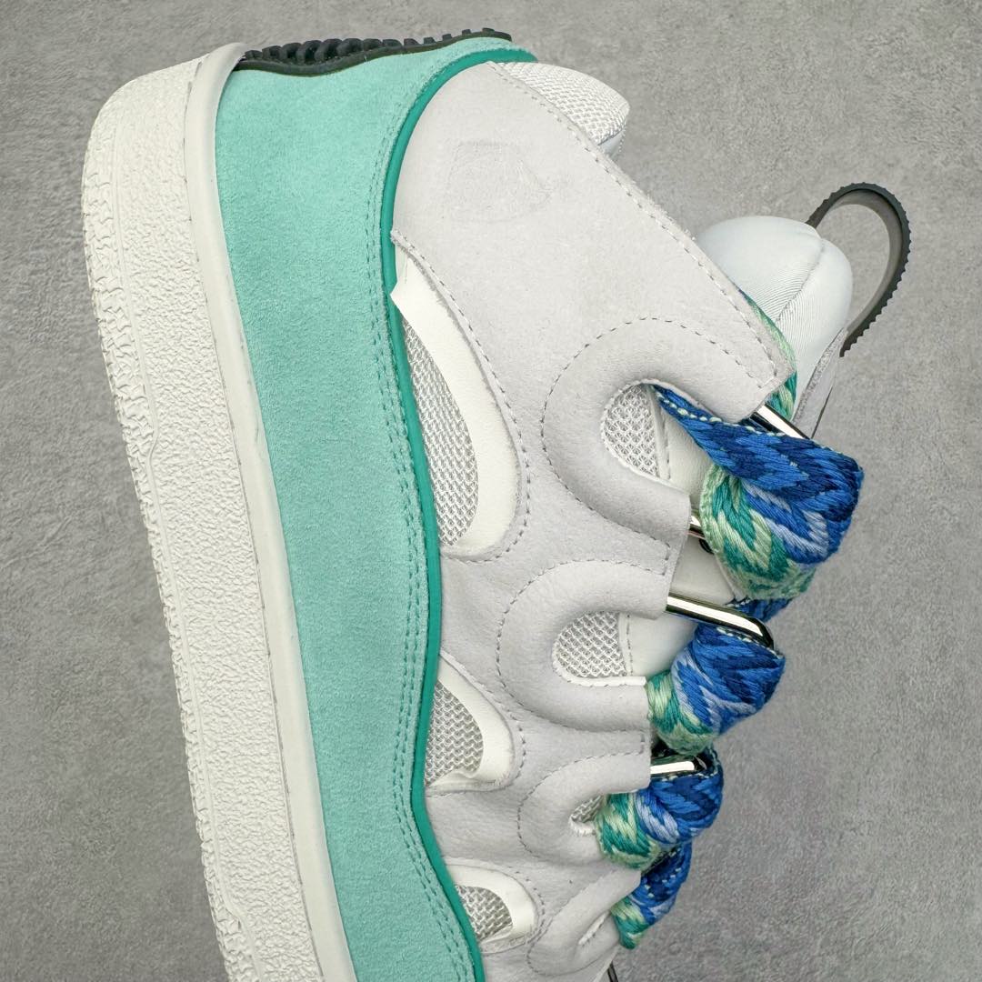 图片[6]-＃GD广顶 Lanvin Leather Curb Sneakers浪凡面包鞋 Leather是一款灵感源自90年代的运动鞋 设计自信 尺寸夸张 这款鞋由纳帕小牛皮、翻毛皮和网眼布制成 圆润的外形、加垫的鞋舌和弯曲的金属孔眼使这款精心打造的鞋格外舒适 尺码：35 36 37 38 39 40 41 42 43 44 45 46-选品中心