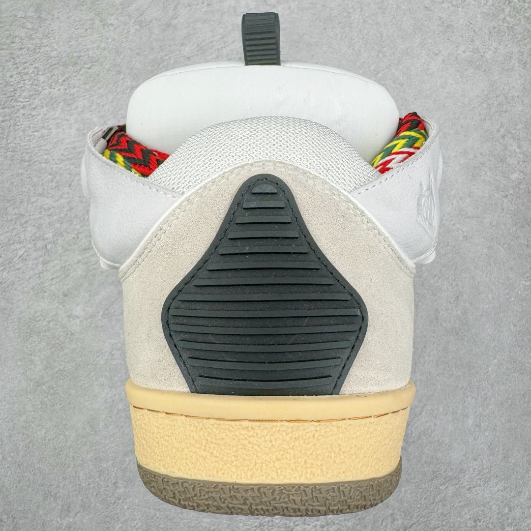 图片[8]-＃GD广顶 Lanvin Leather Curb Sneakers浪凡面包鞋 Leather是一款灵感源自90年代的运动鞋 设计自信 尺寸夸张 这款鞋由纳帕小牛皮、翻毛皮和网眼布制成 圆润的外形、加垫的鞋舌和弯曲的金属孔眼使这款精心打造的鞋格外舒适 尺码：35 36 37 38 39 40 41 42 43 44 45 46-选品中心