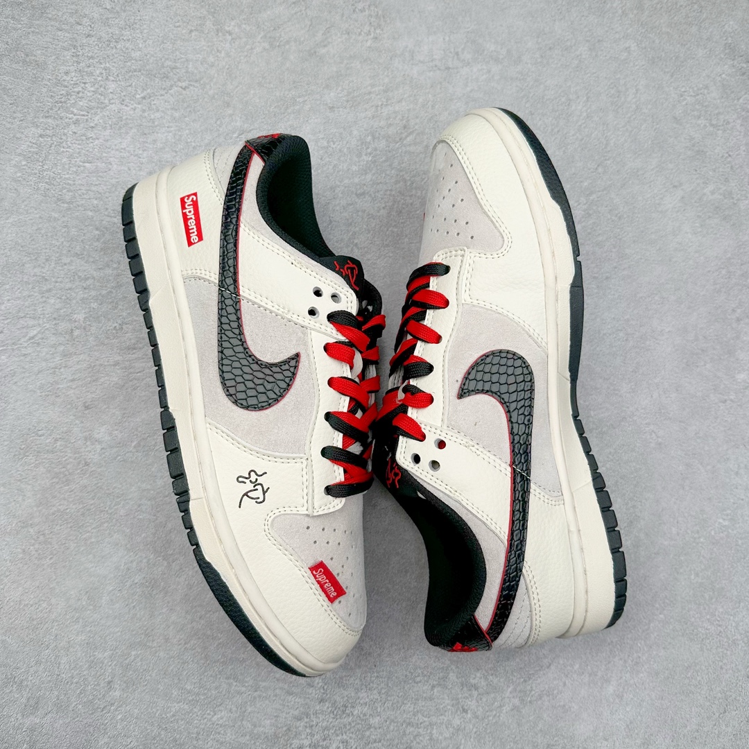 图片[3]-NK Dunk Low 定制配色 CH8311-232 大厂出品 极力推荐 原装头层材料 独家版型蒸餾加工帶來的是更好的视觉和脚感体验大厂纯原品质出货 清洁度 电绣工艺 皮料切割干净无任何毛边 细节完美 尺码：36 36.5 37.5 38 38.5 39 40 40.5 41 42 42.5 43 44 44.5 45 46 47.5-选品中心