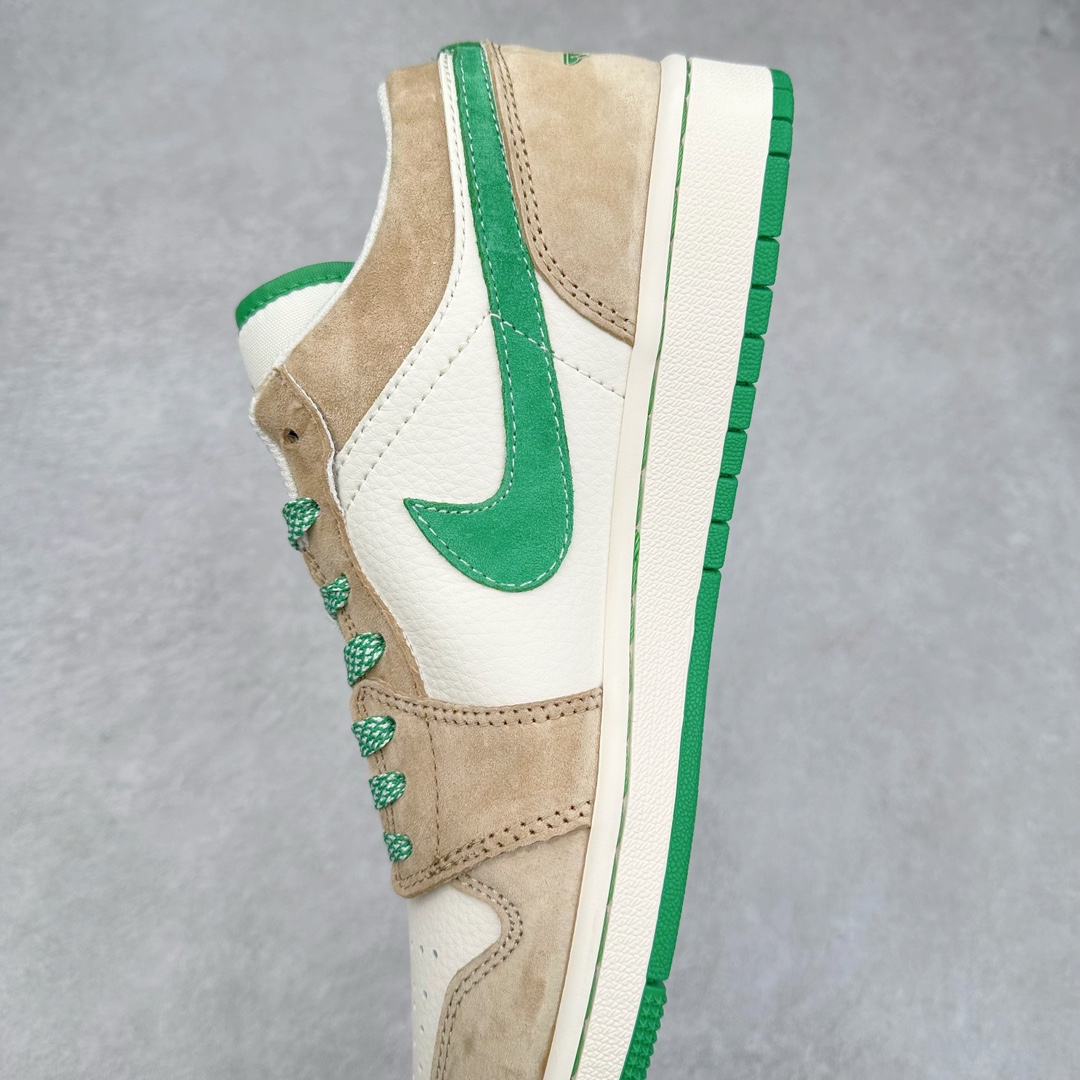 图片[7]-Air Jordan AJ1 Low 低帮系列定制配色WG8850-014 原厂内置气垫魔块 A模大底 头层小牛皮 鞋舌AJ原厂专用牛津布+AJ专用反口珍珠布+原厂无杂质高弹内里海棉+特殊封边弹力鞋带 尺码：36 36.5 37.5 38 38.5 39 40 40.5 41 42 42.5 43 44 44.5 45 46-选品中心